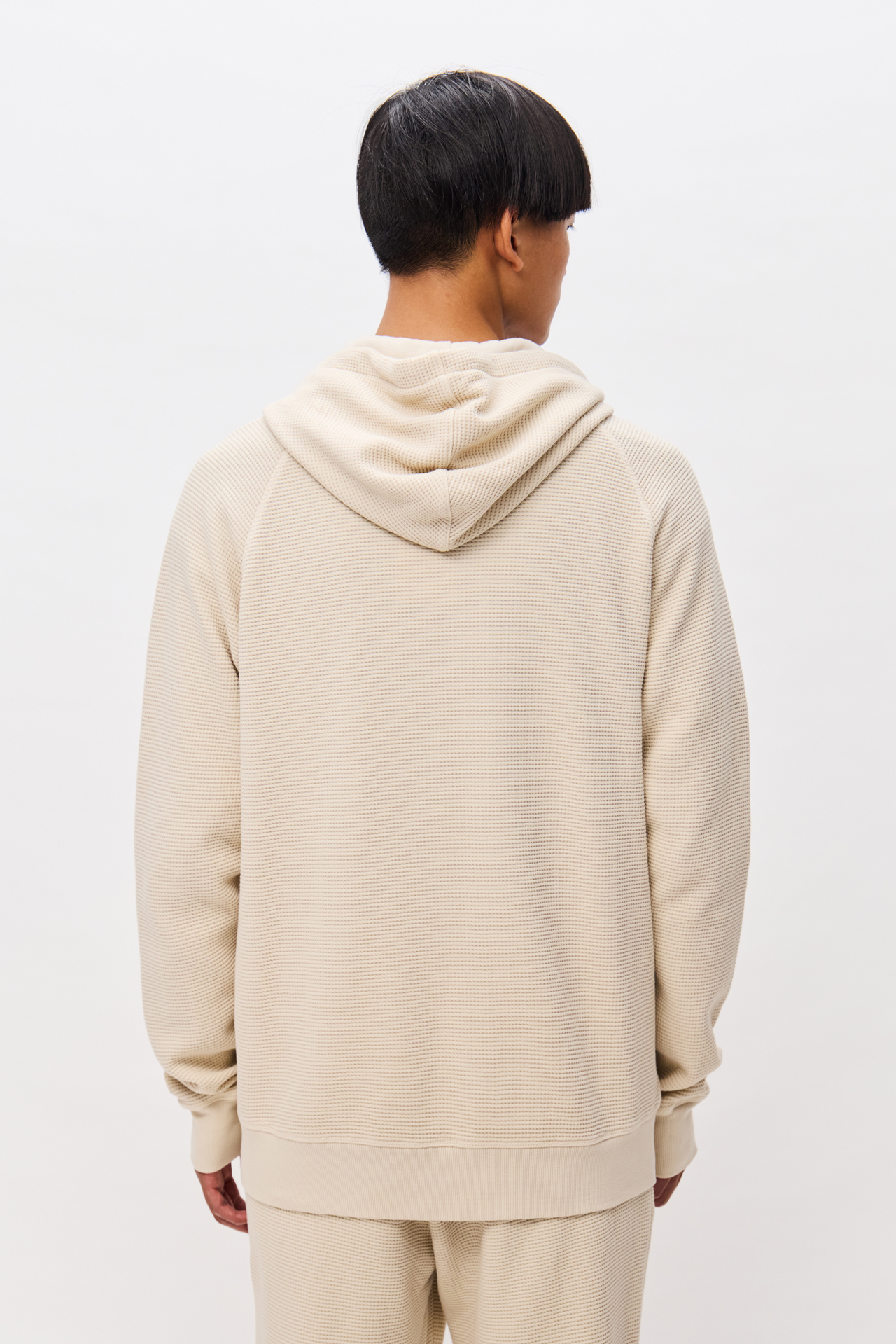 WAFFLE RAGLAN FULLZIP