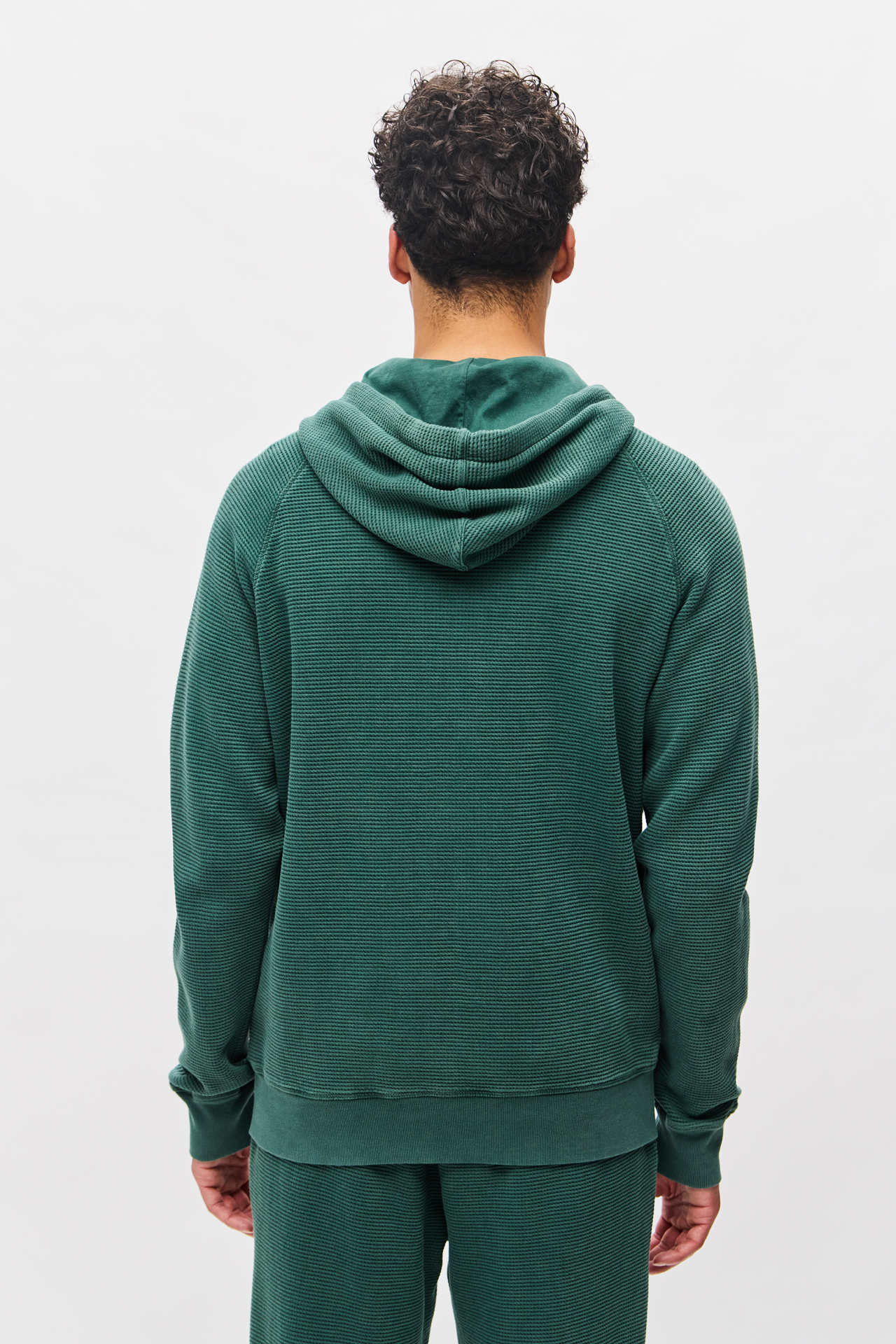 WAFFLE RAGLAN FULLZIP