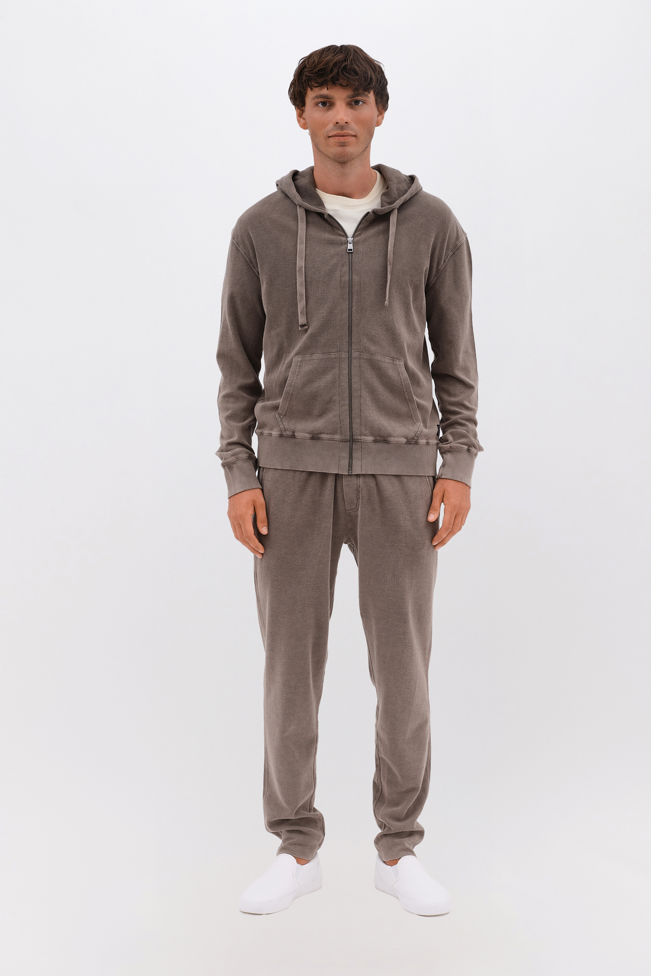 WAFFLE FULLZIP