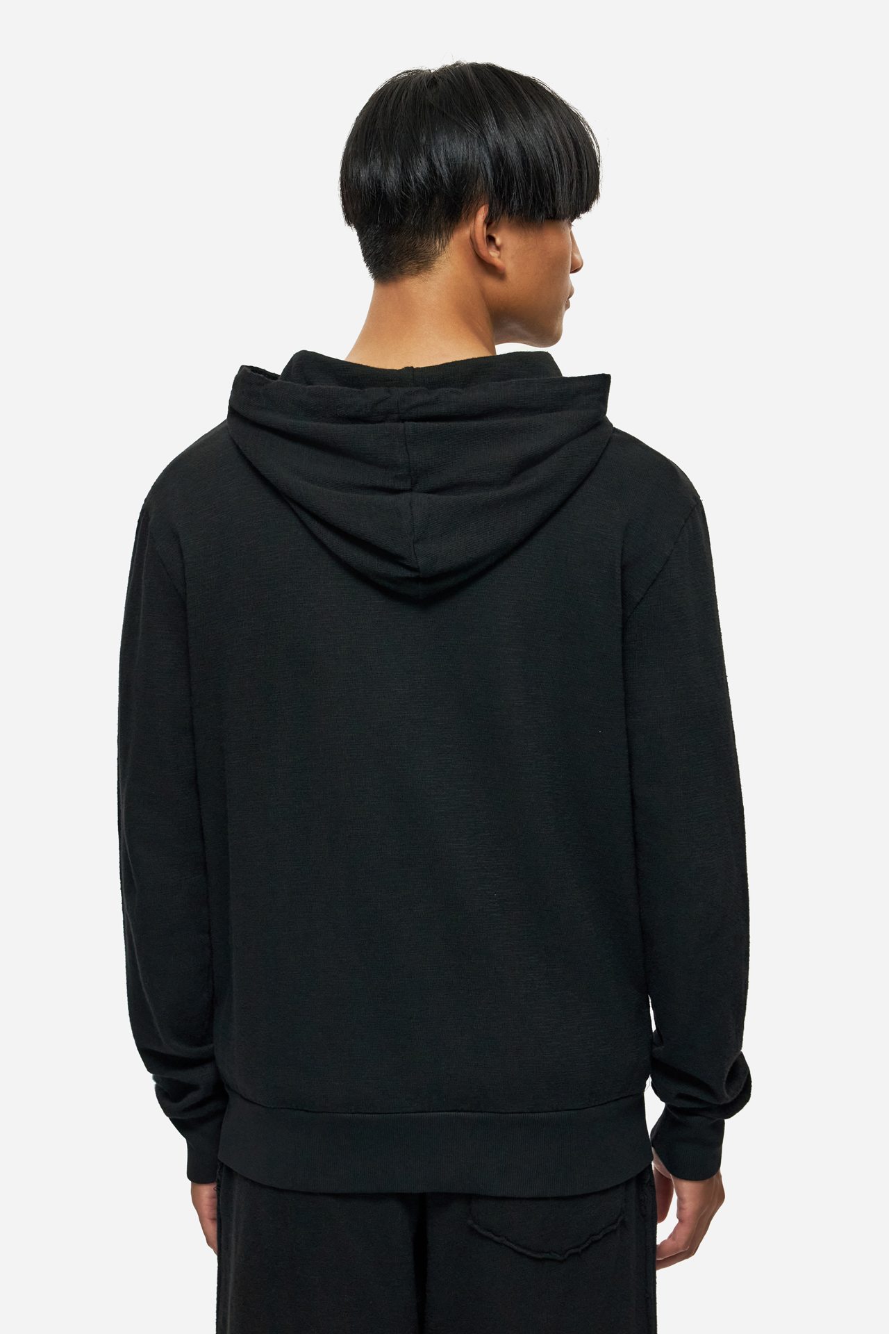 REGULAR KNITTED SLUB FULLZIP