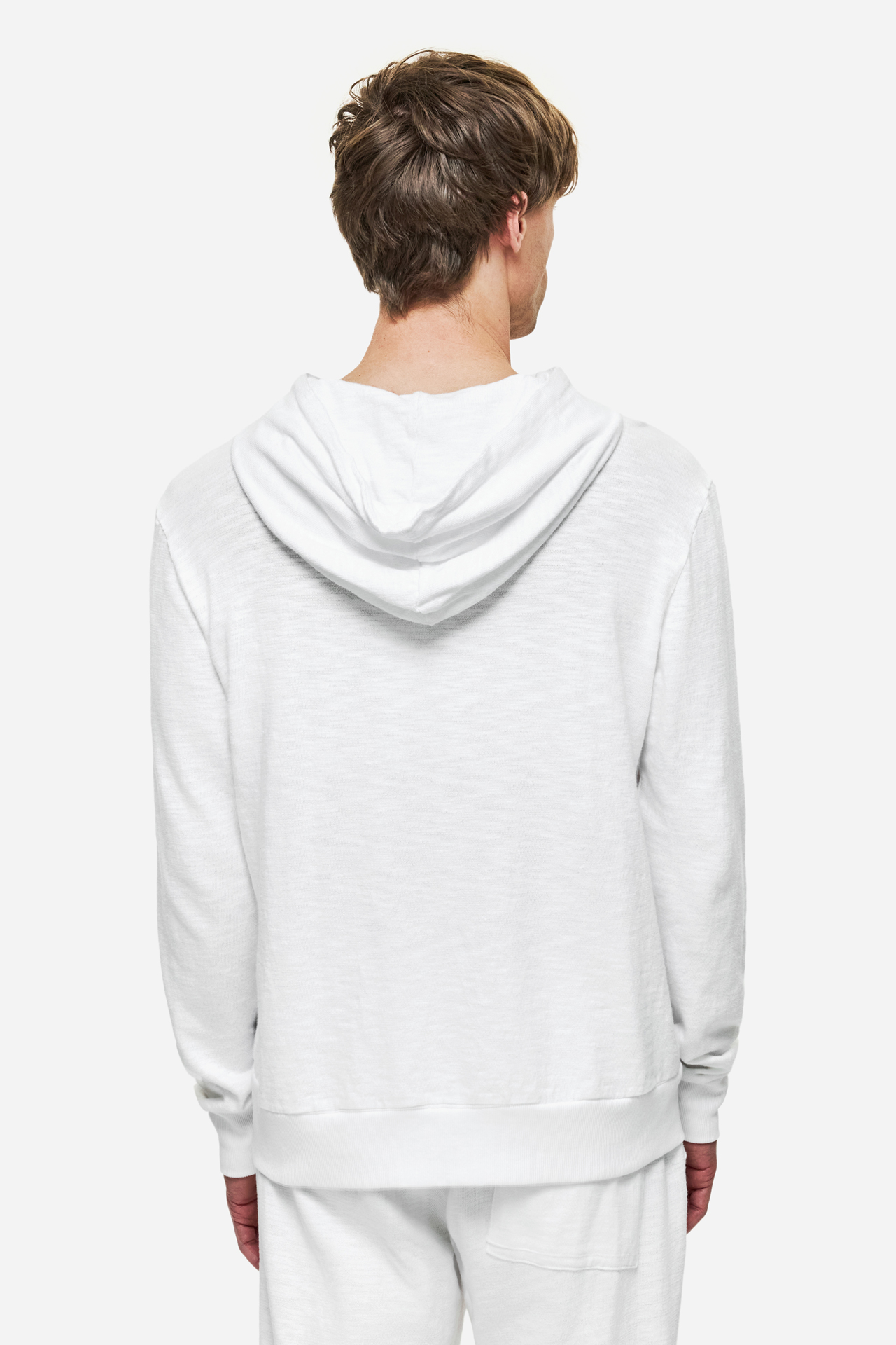 REGULAR KNITTED SLUB FULLZIP