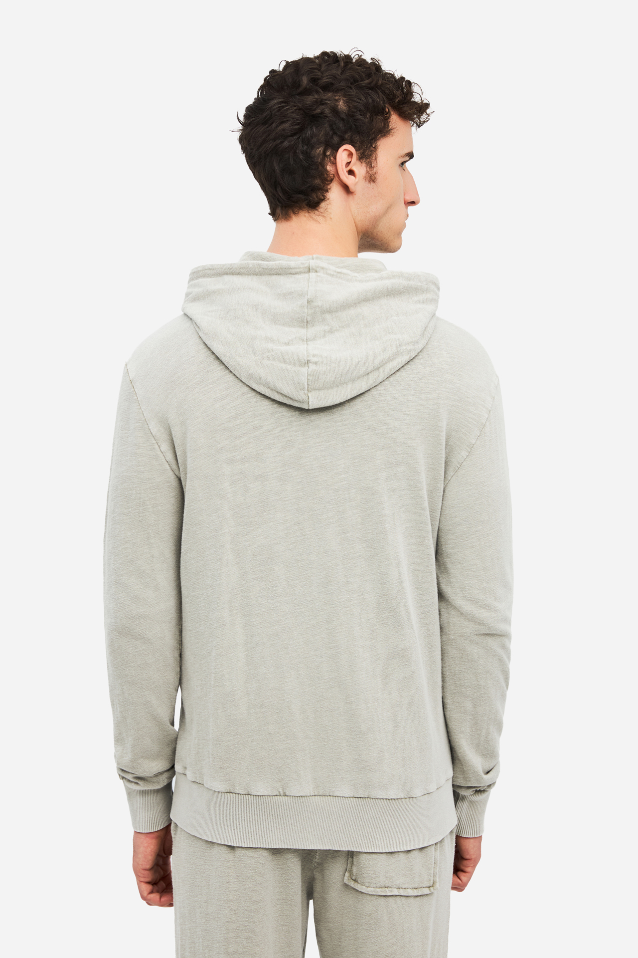 REGULAR KNITTED SLUB FULLZIP
