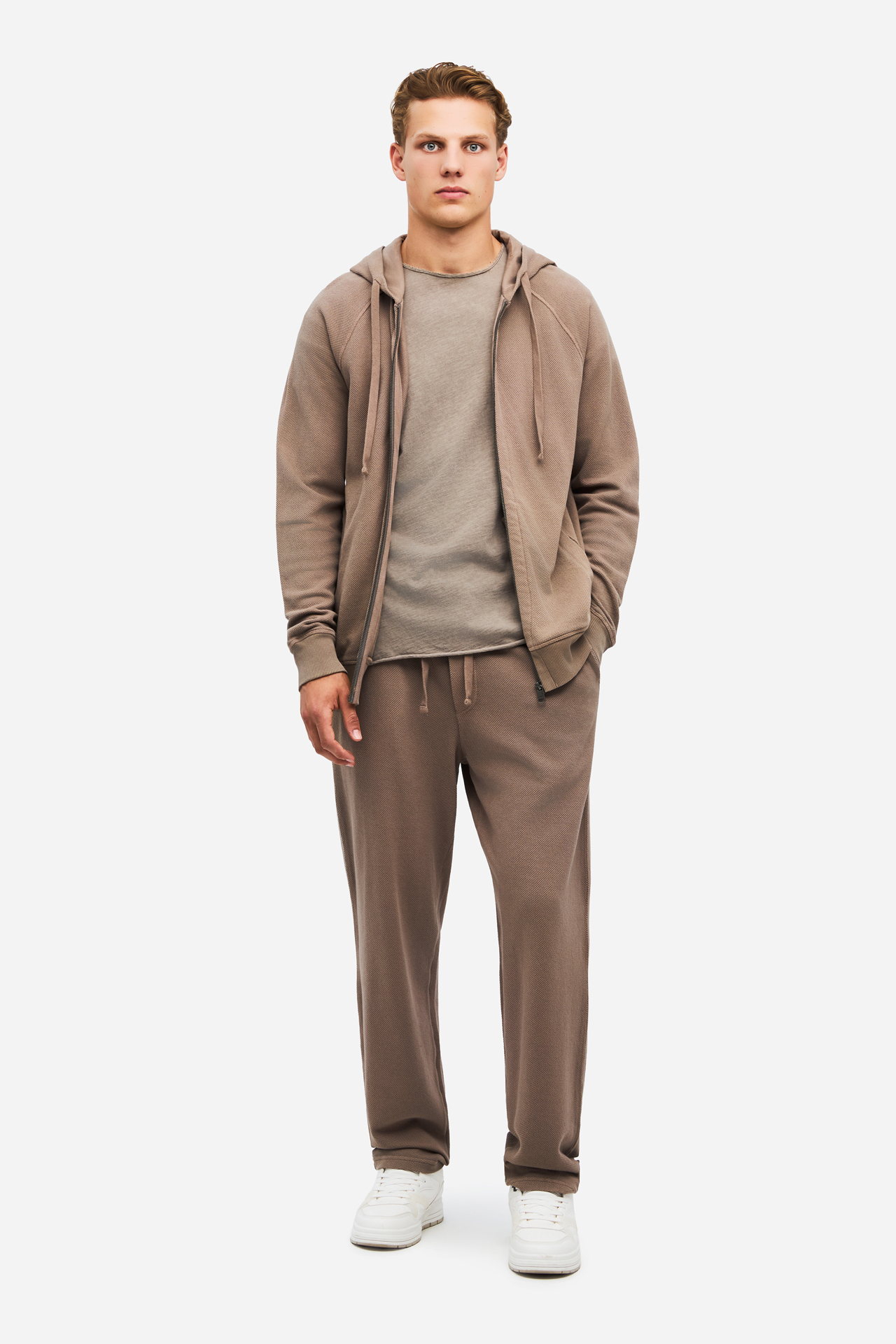 PIQUET FLEECE FULLZIP