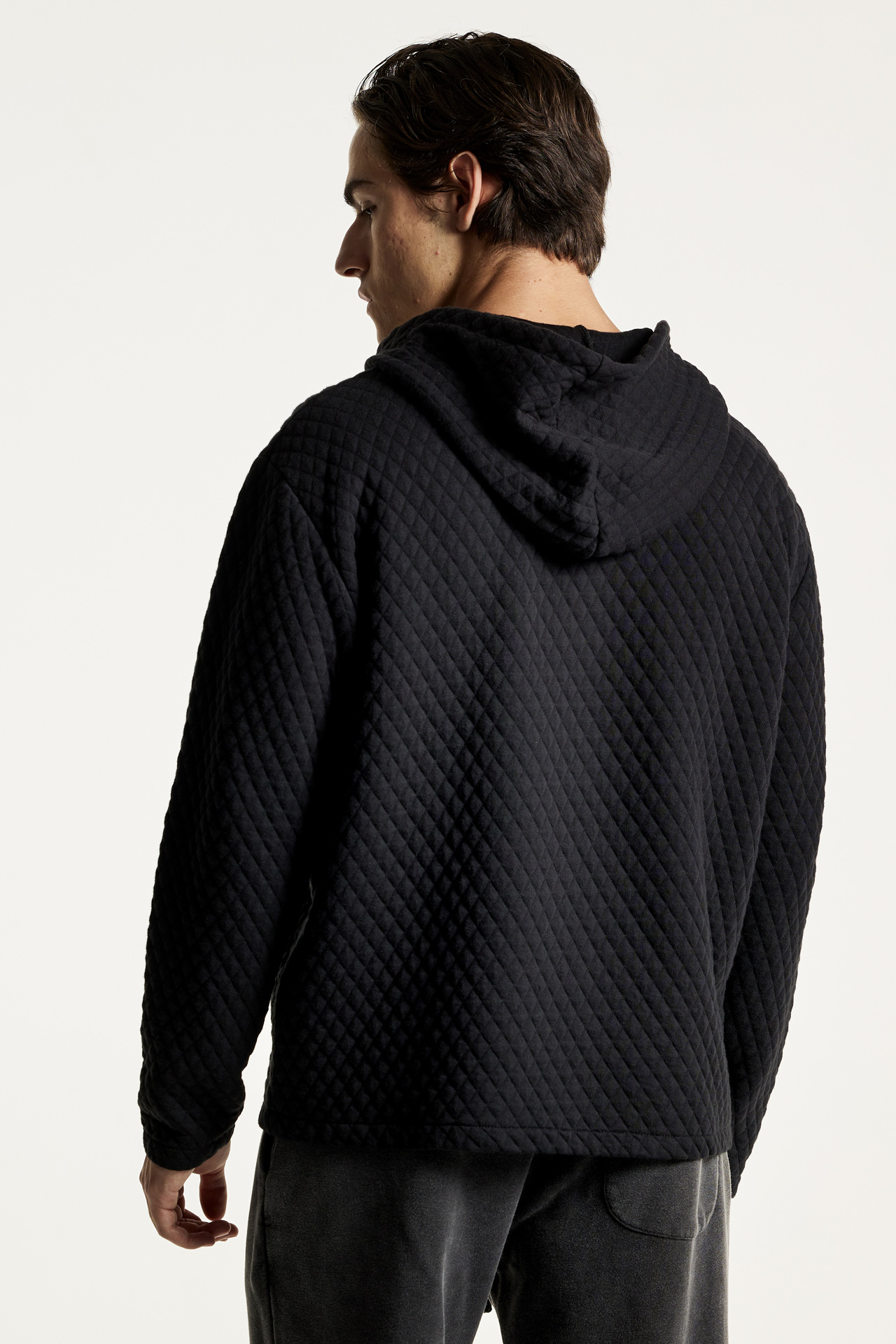 Quilted Regular Fit Full Zip