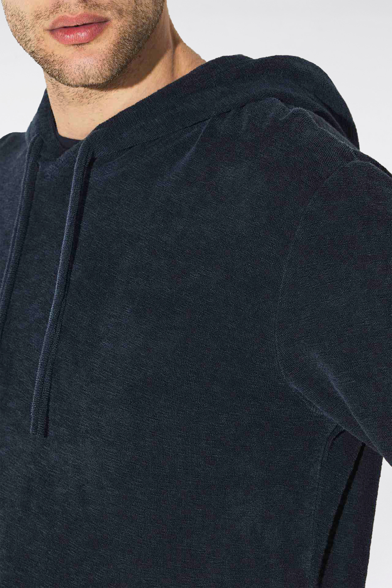 (TERRY) TOWEL RIB DETAIL (ACID) HOODIE