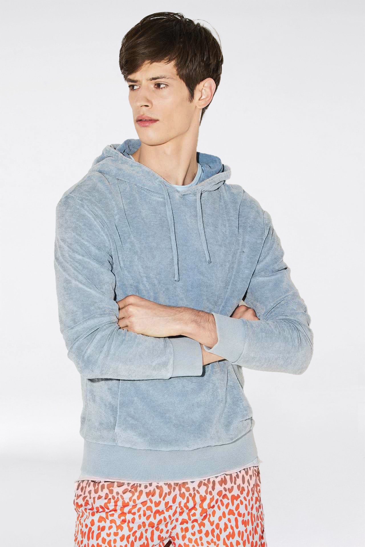 Terry towel sweatshirt hot sale