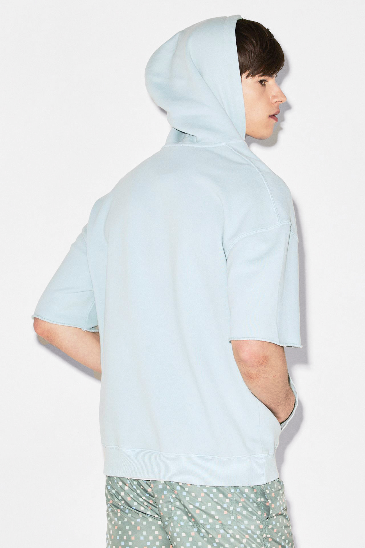 OVERSIZED S/SLEEVE HOODIE