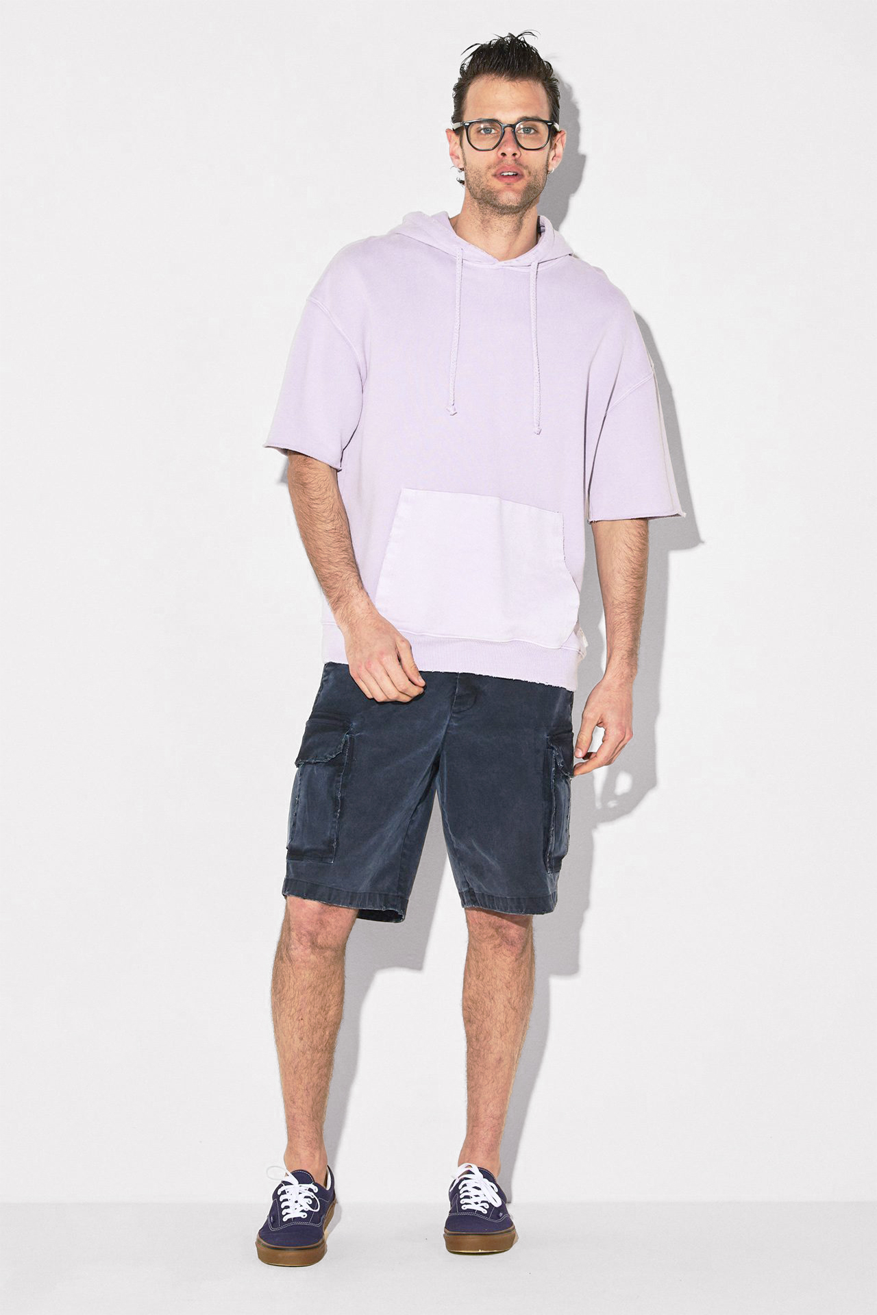OVERSIZED S/SLEEVE HOODIE