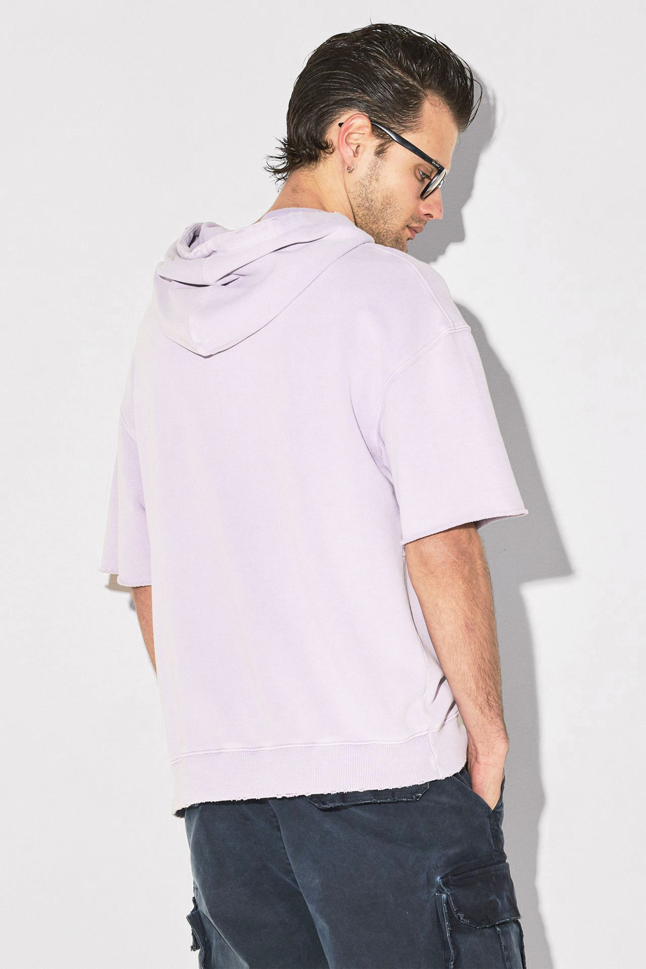 OVERSIZED S/SLEEVE HOODIE