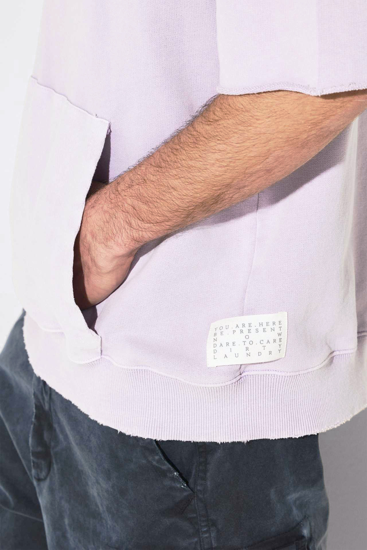 OVERSIZED S/SLEEVE HOODIE