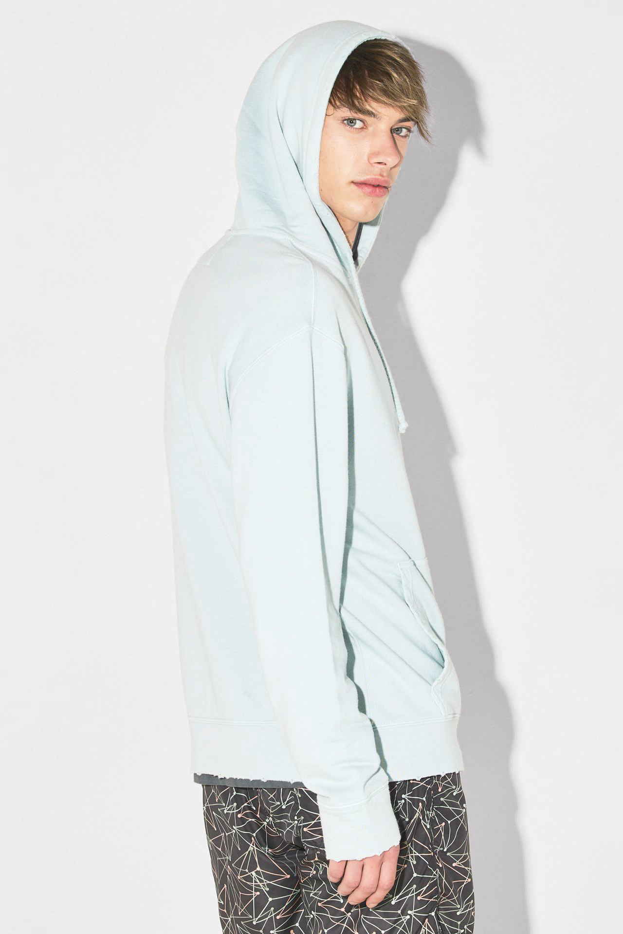 ACID LOOSE KNIT OVERSIZED HOODIE