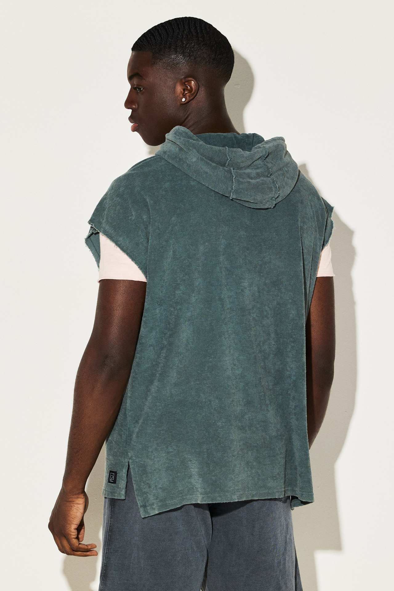 (TERRY) TOWEL SLEEVELESS (ACID) HOODIE