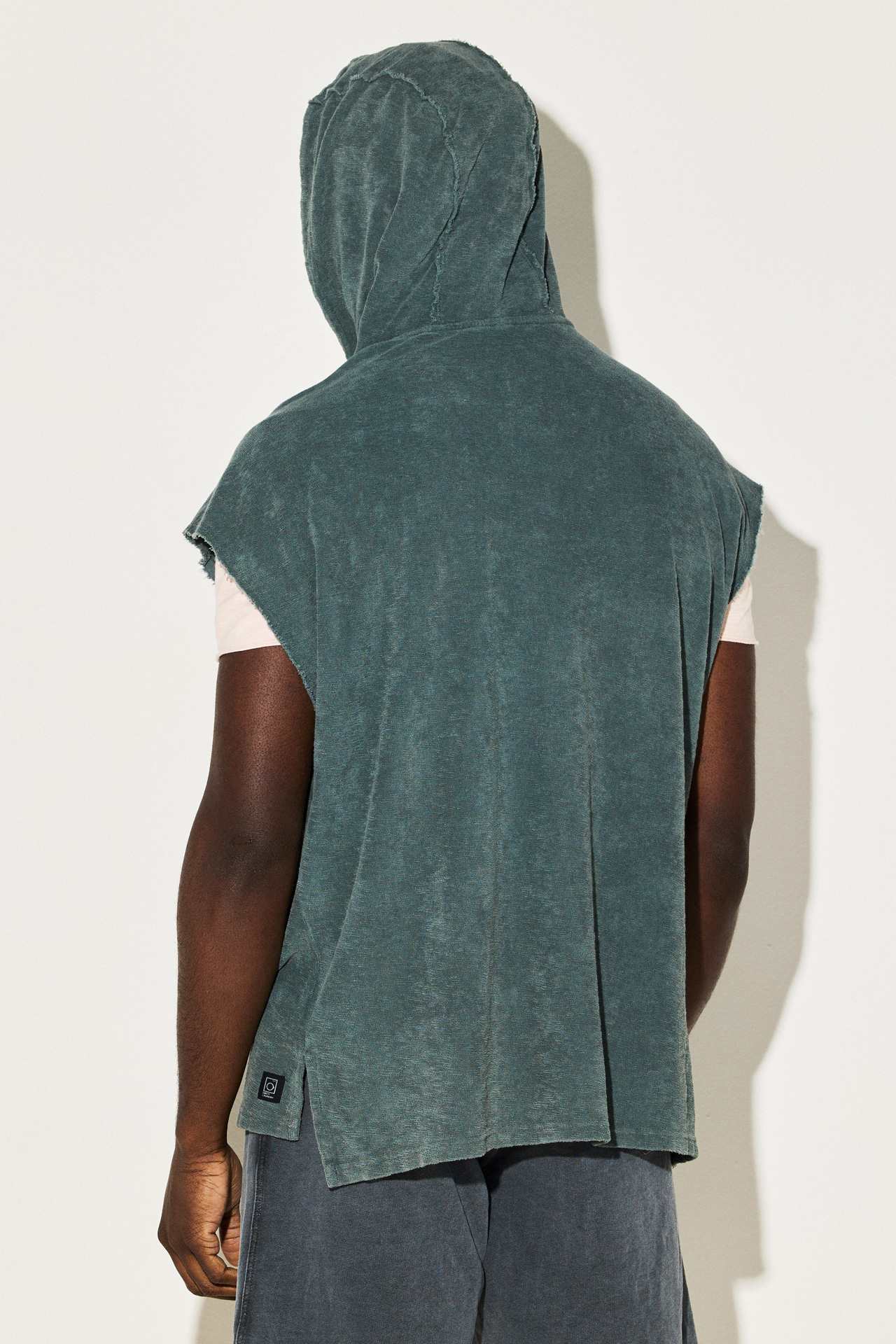 (TERRY) TOWEL SLEEVELESS (ACID) HOODIE