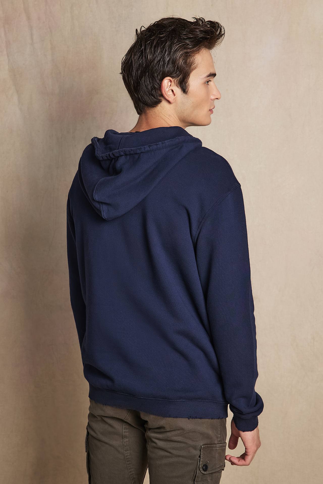 FRONT RIB TRIANGLE HOODIE