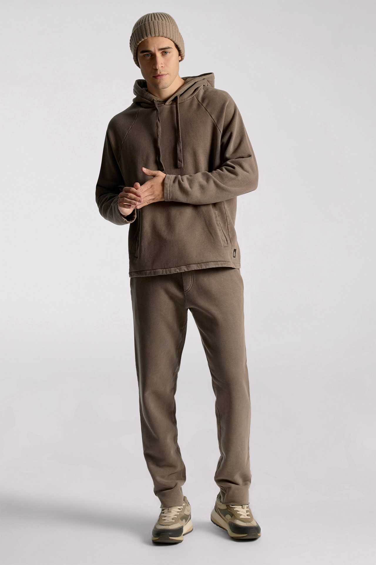Regular Fit Straight Hoodie