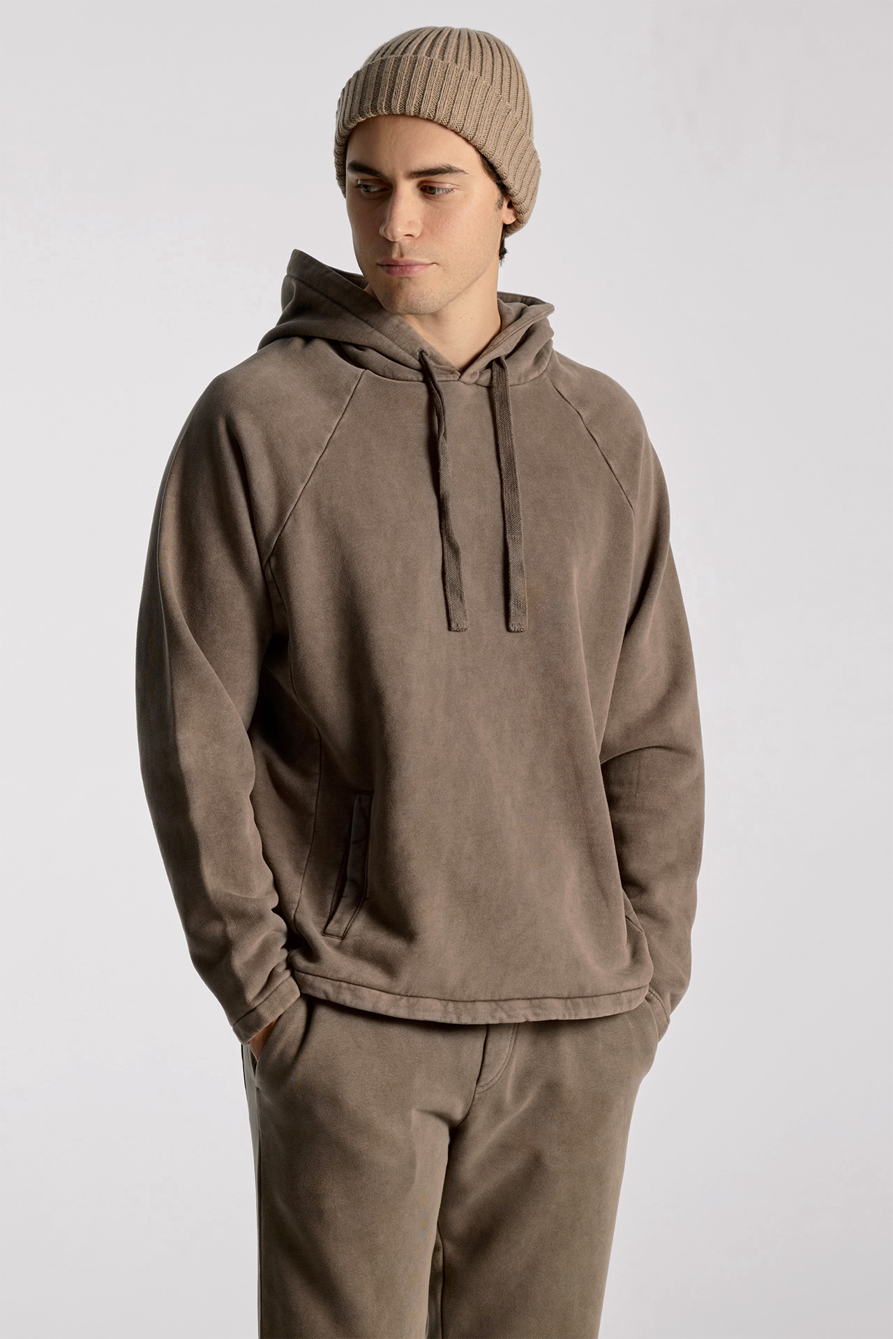 Regular Fit Straight Hoodie