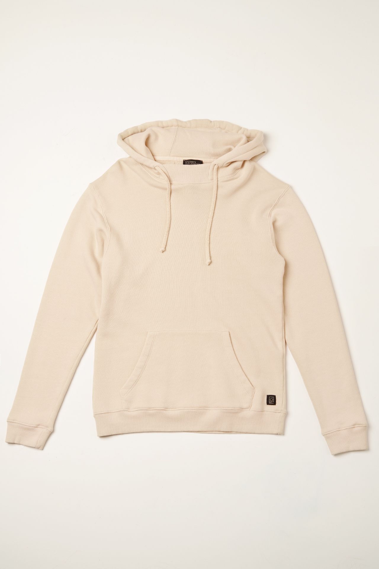 RIB TURTLENECK HOODIE