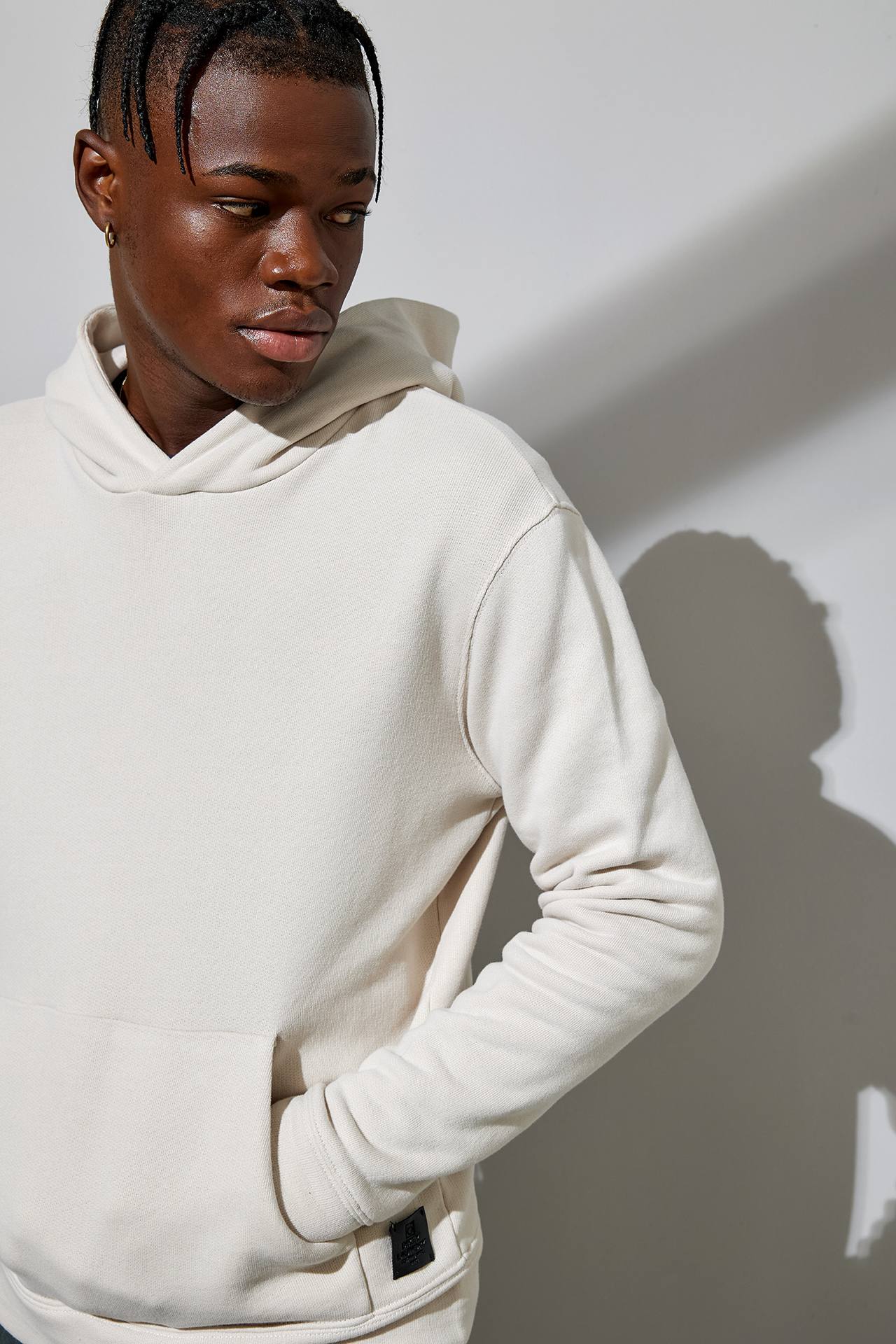 CLEAN CUT DROPSHOULDER HOODIE