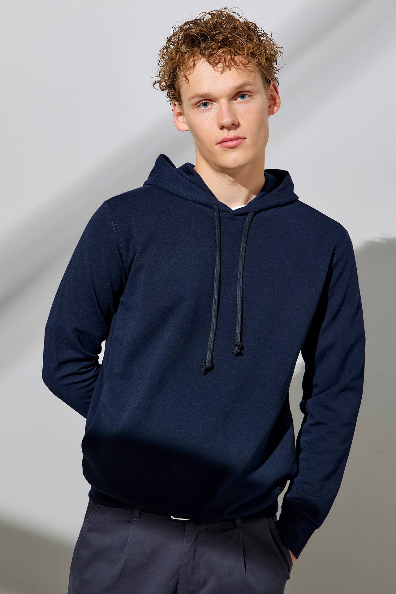 SPECIAL FABRIC HOODIE