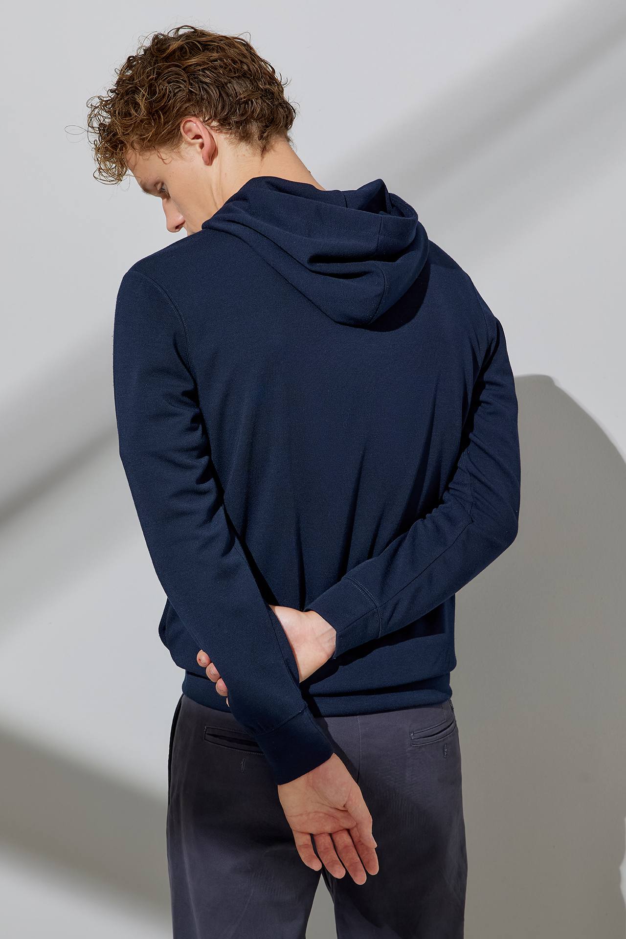 SPECIAL FABRIC HOODIE