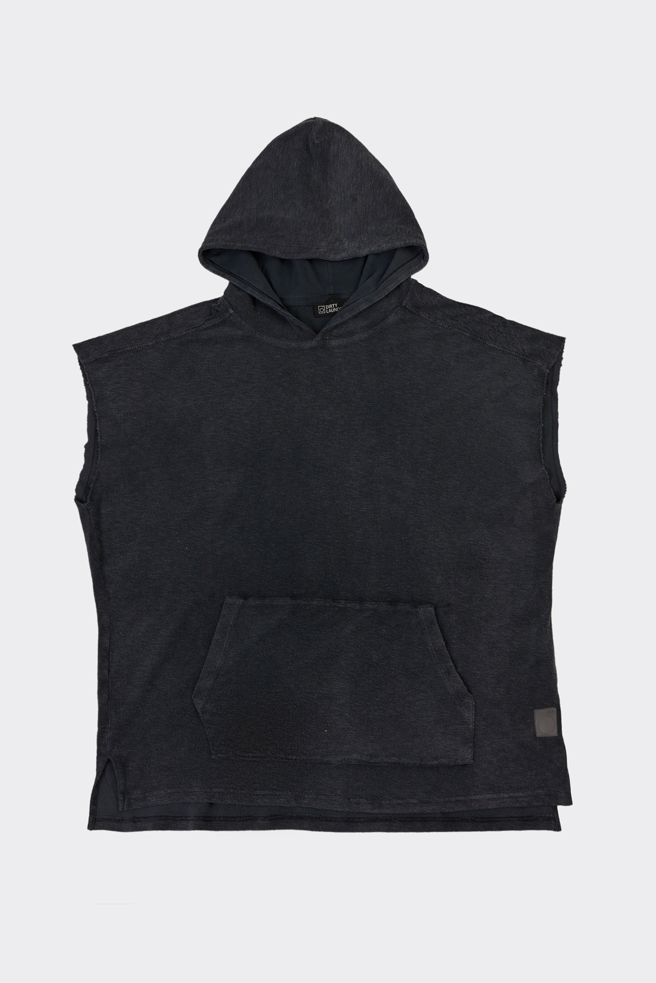 Sleeveless Terry Towel Hoodie