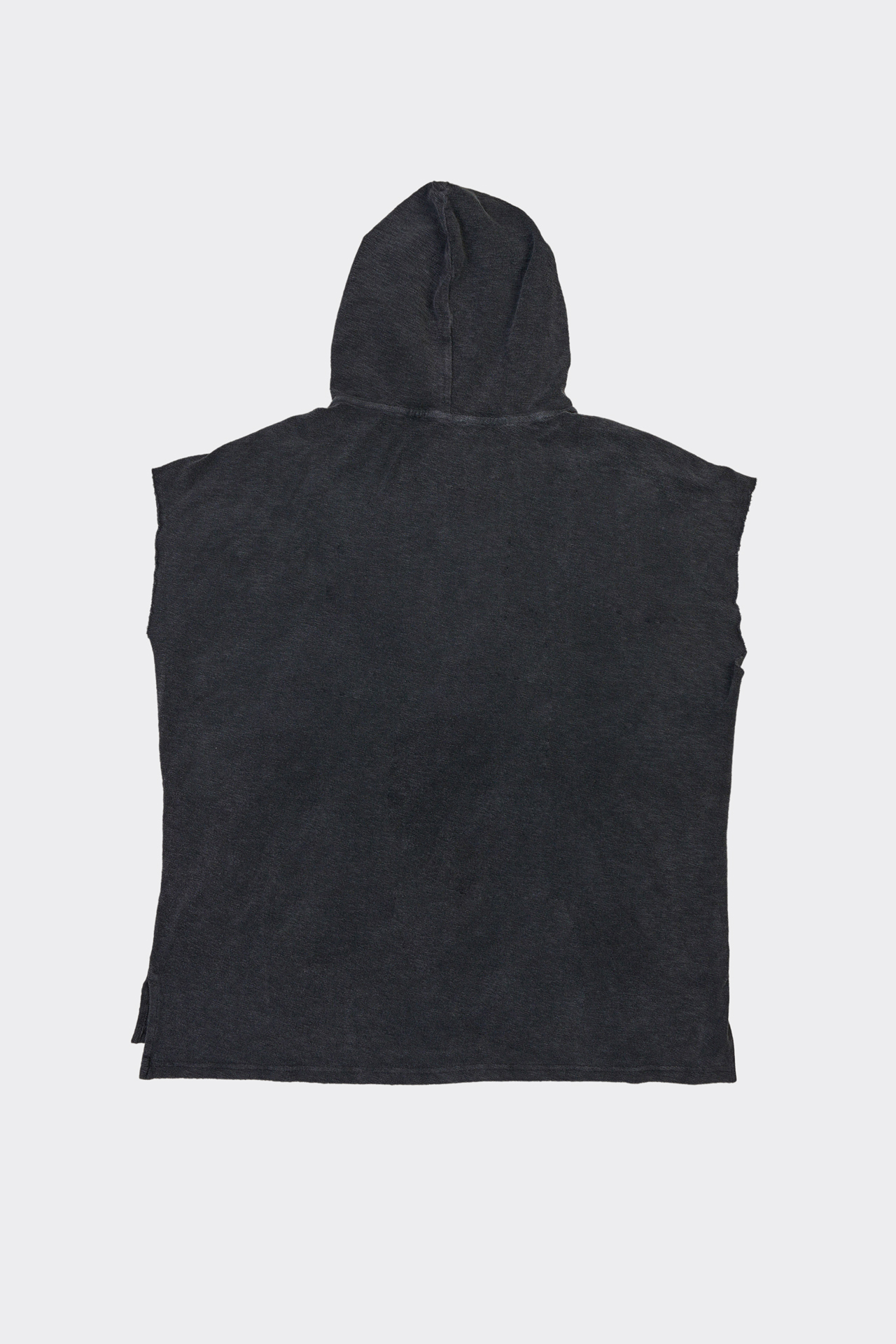 Sleeveless Terry Towel Hoodie