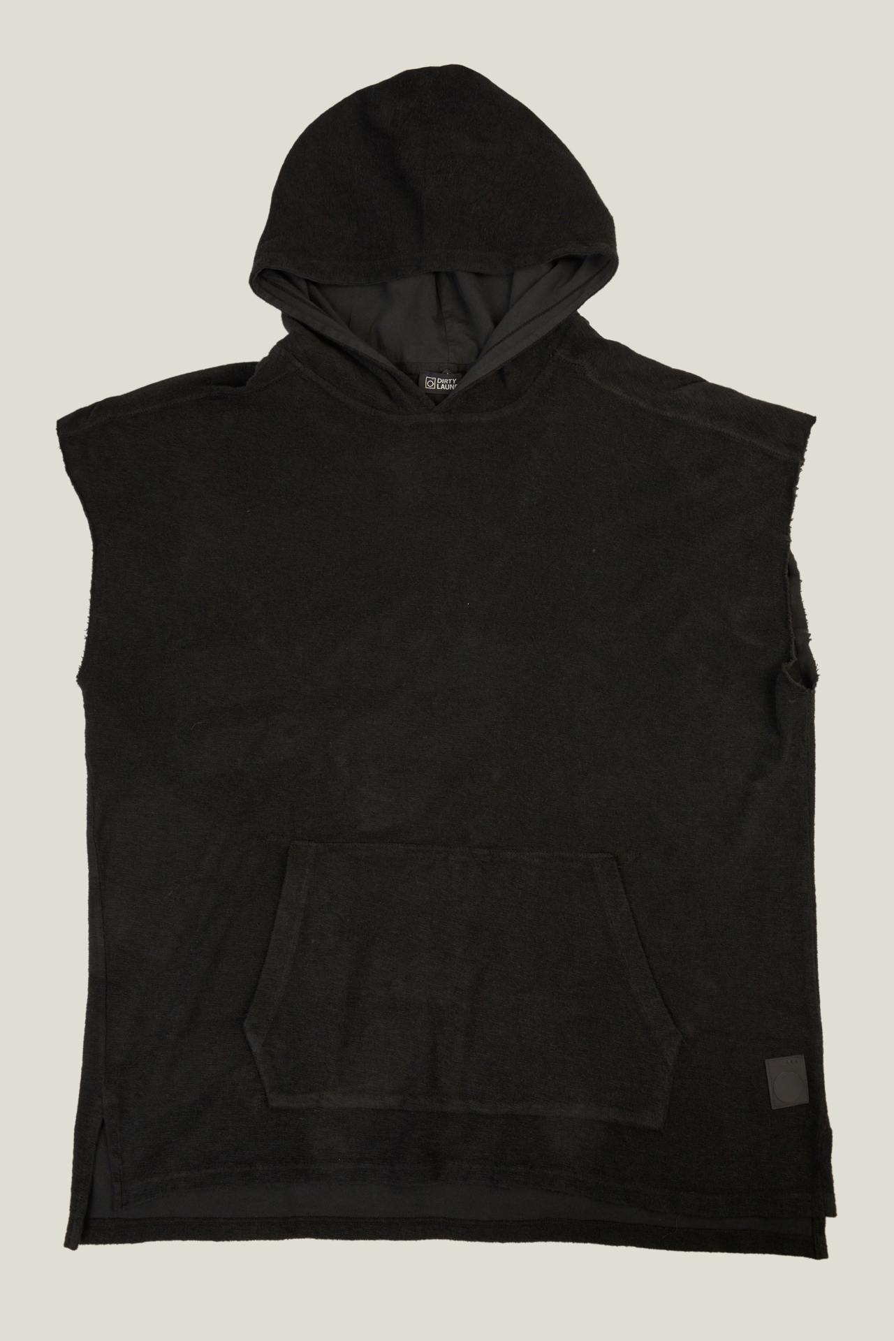 Sleeveless Terry Towel Hoodie