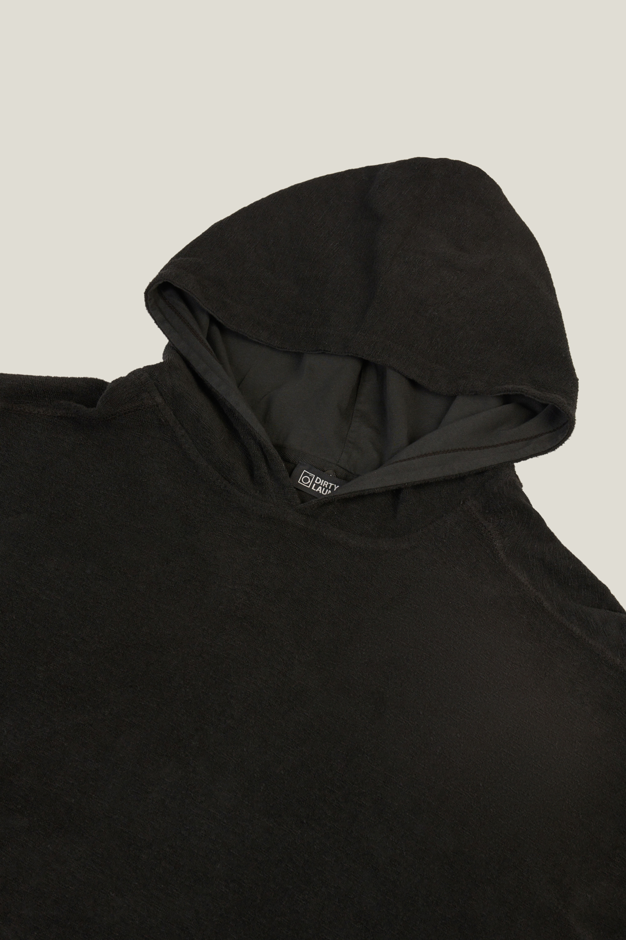 Sleeveless Terry Towel Hoodie