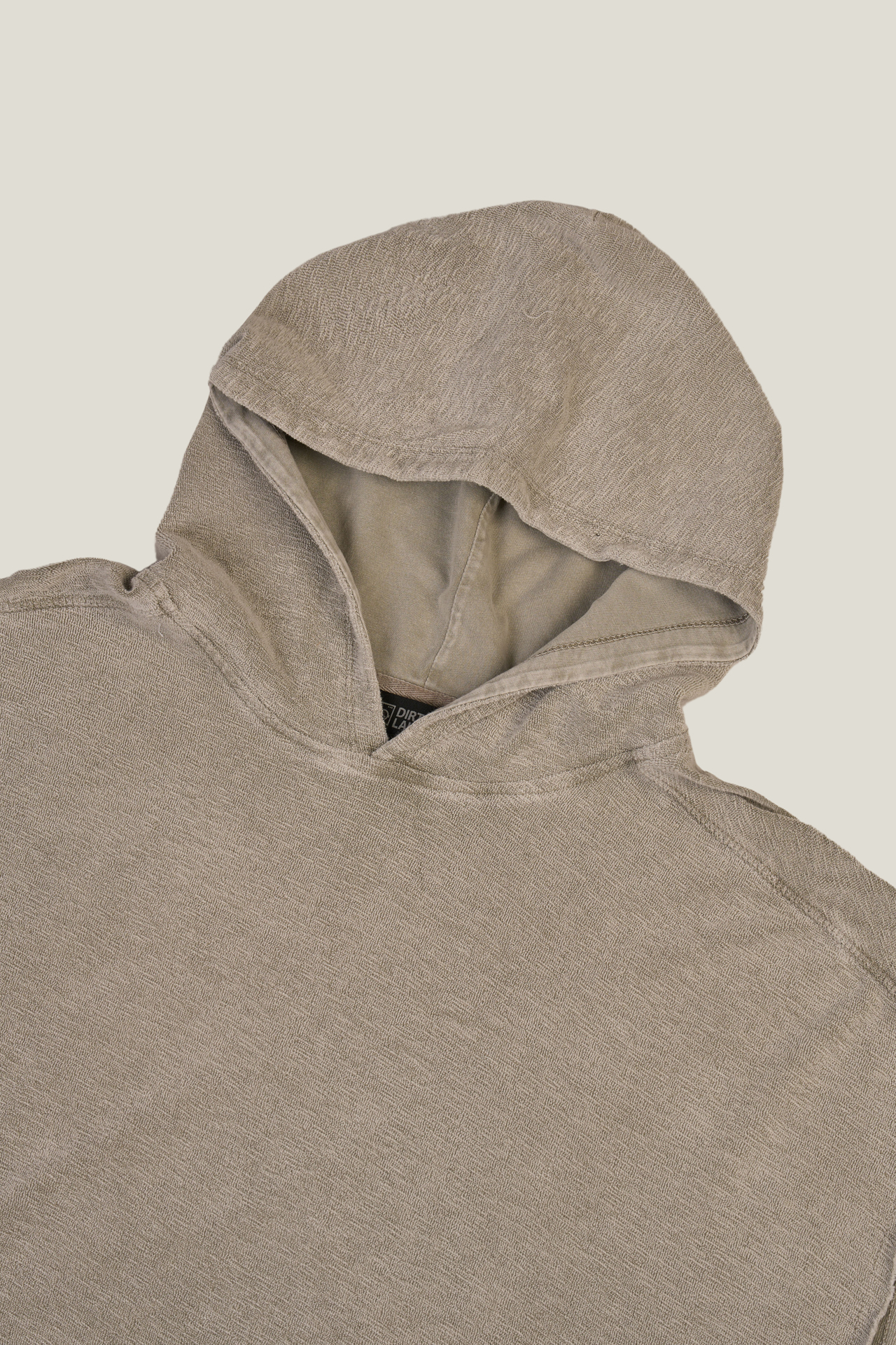 Sleeveless Terry Towel Hoodie