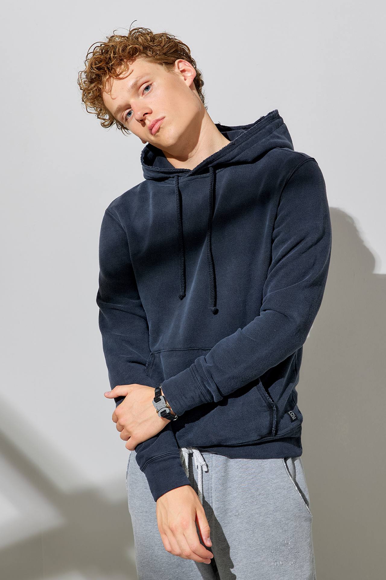 ACID RAW EDGE OVERSIZED HOODIE