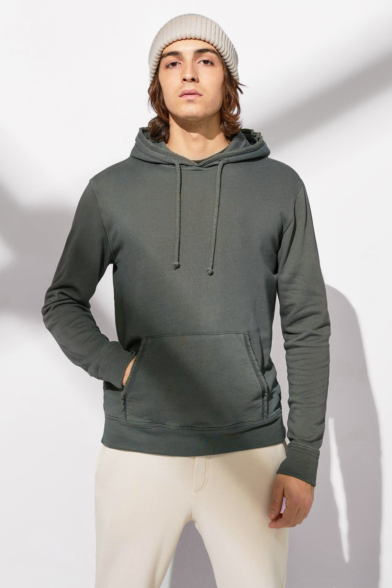 ACID RAW EDGE OVERSIZED HOODIE