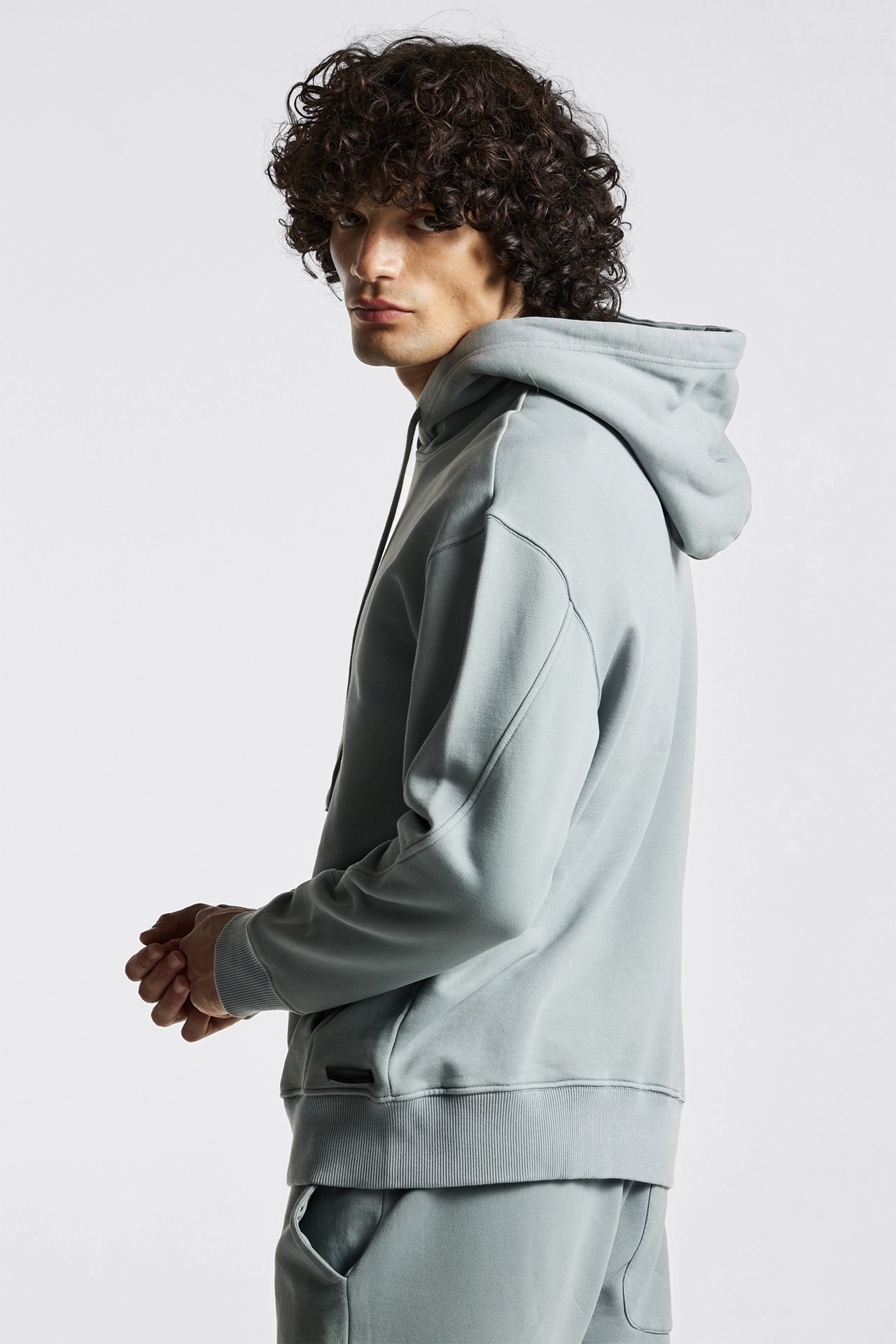 Divided Detailing Hoodie