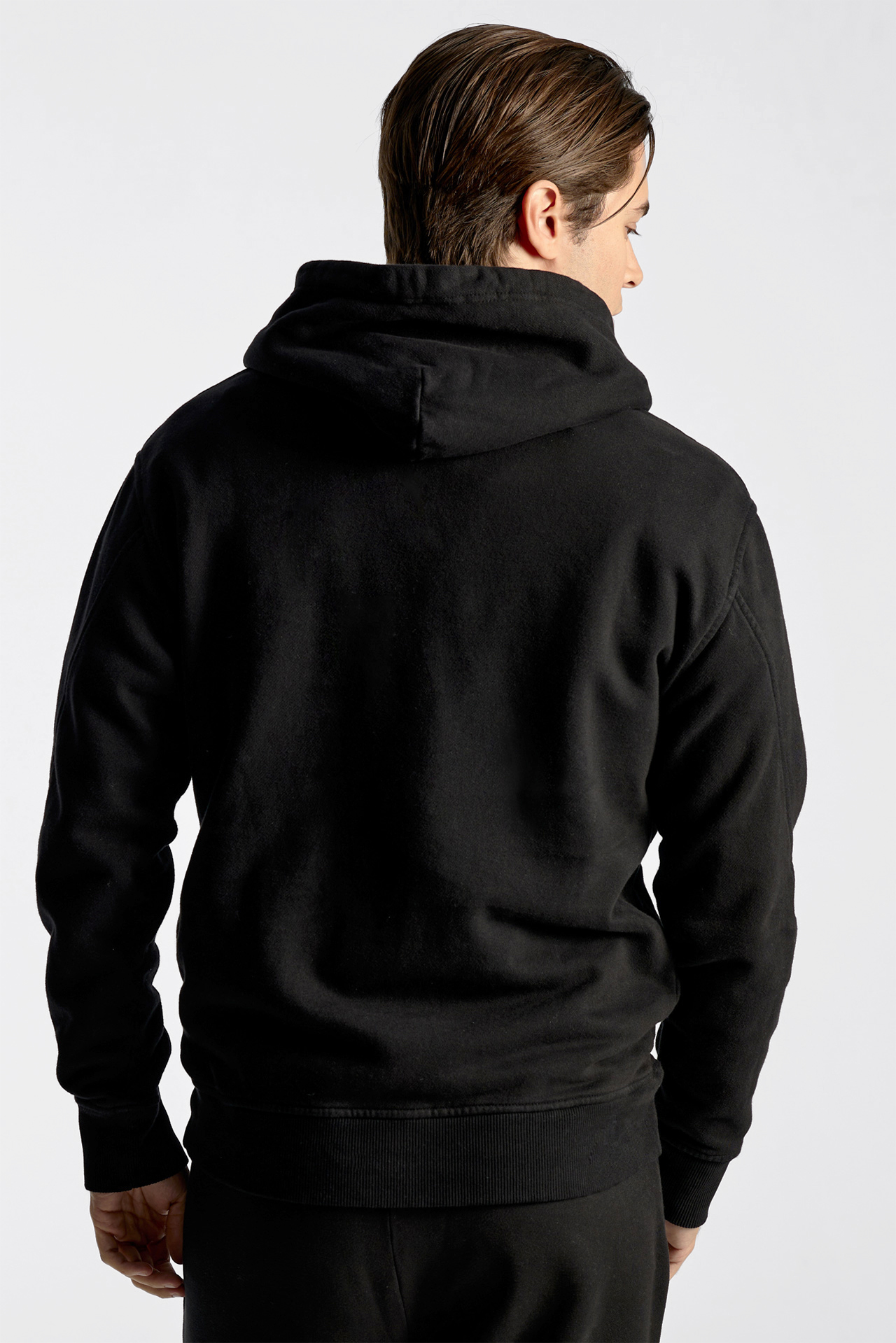 Divided Detailing Hoodie