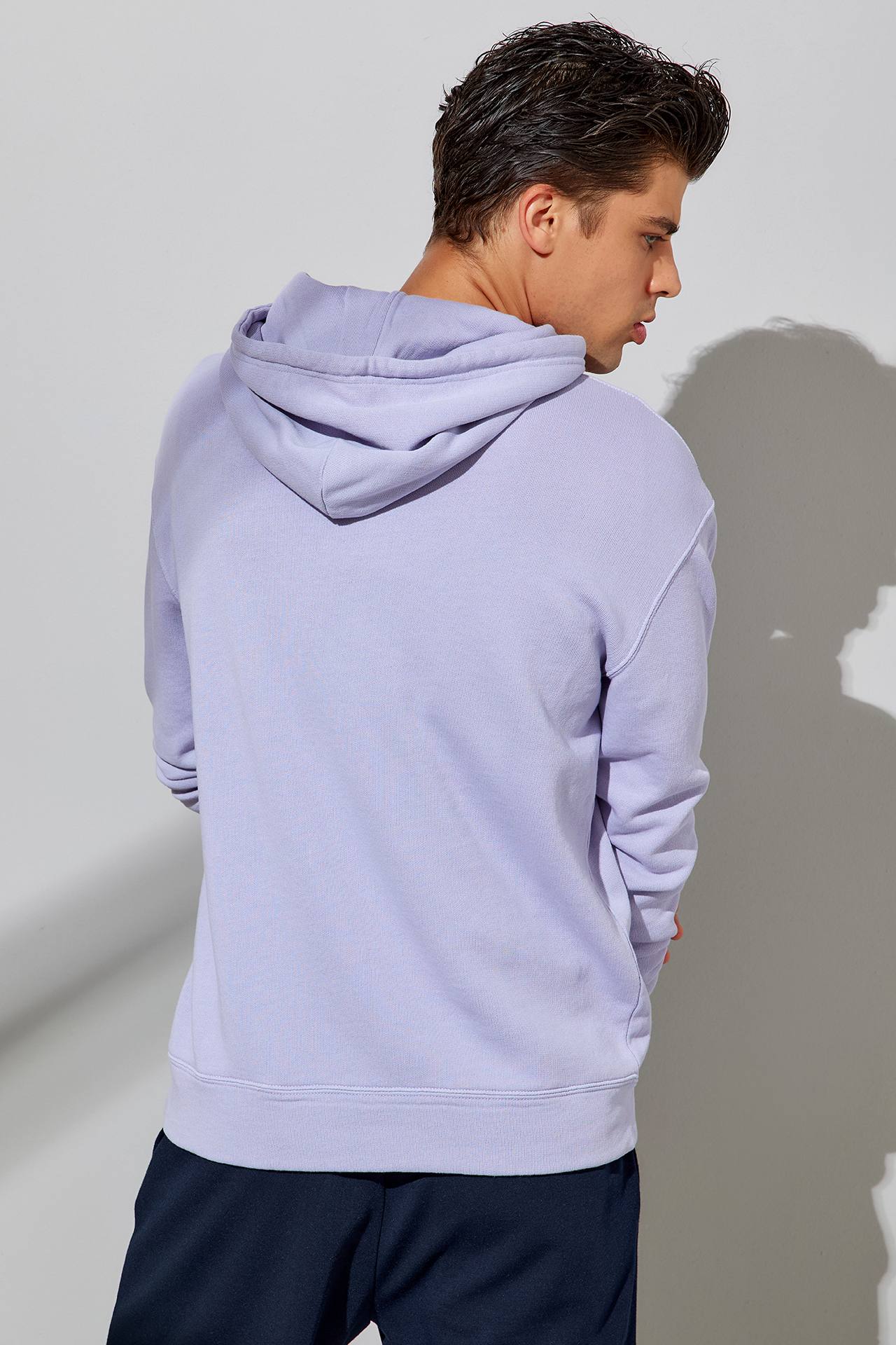 LOOSE KNIT OVERSIZED HOODIE