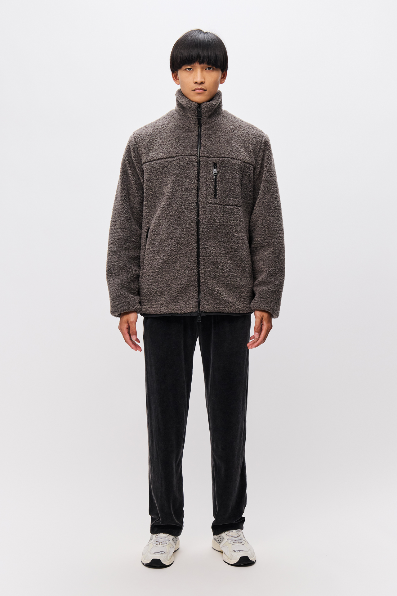 FLEECE PADDED JACKET