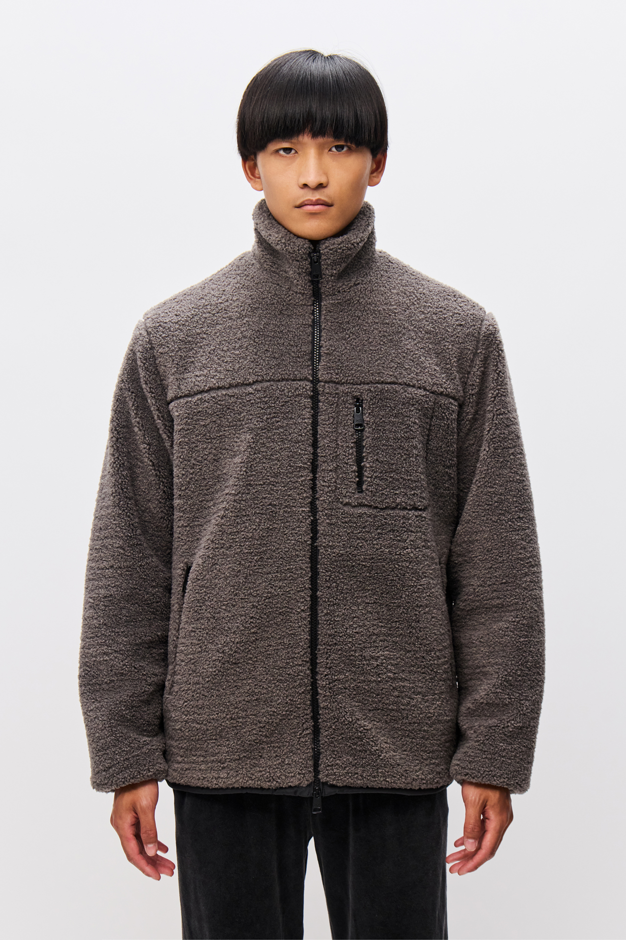 FLEECE PADDED JACKET