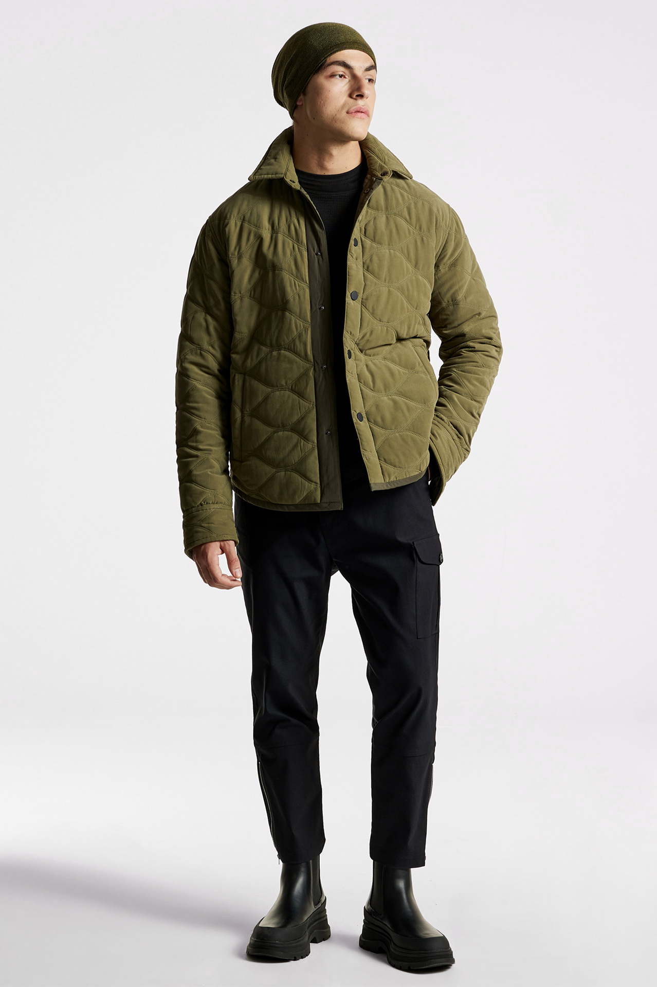 Quilted Overshirt