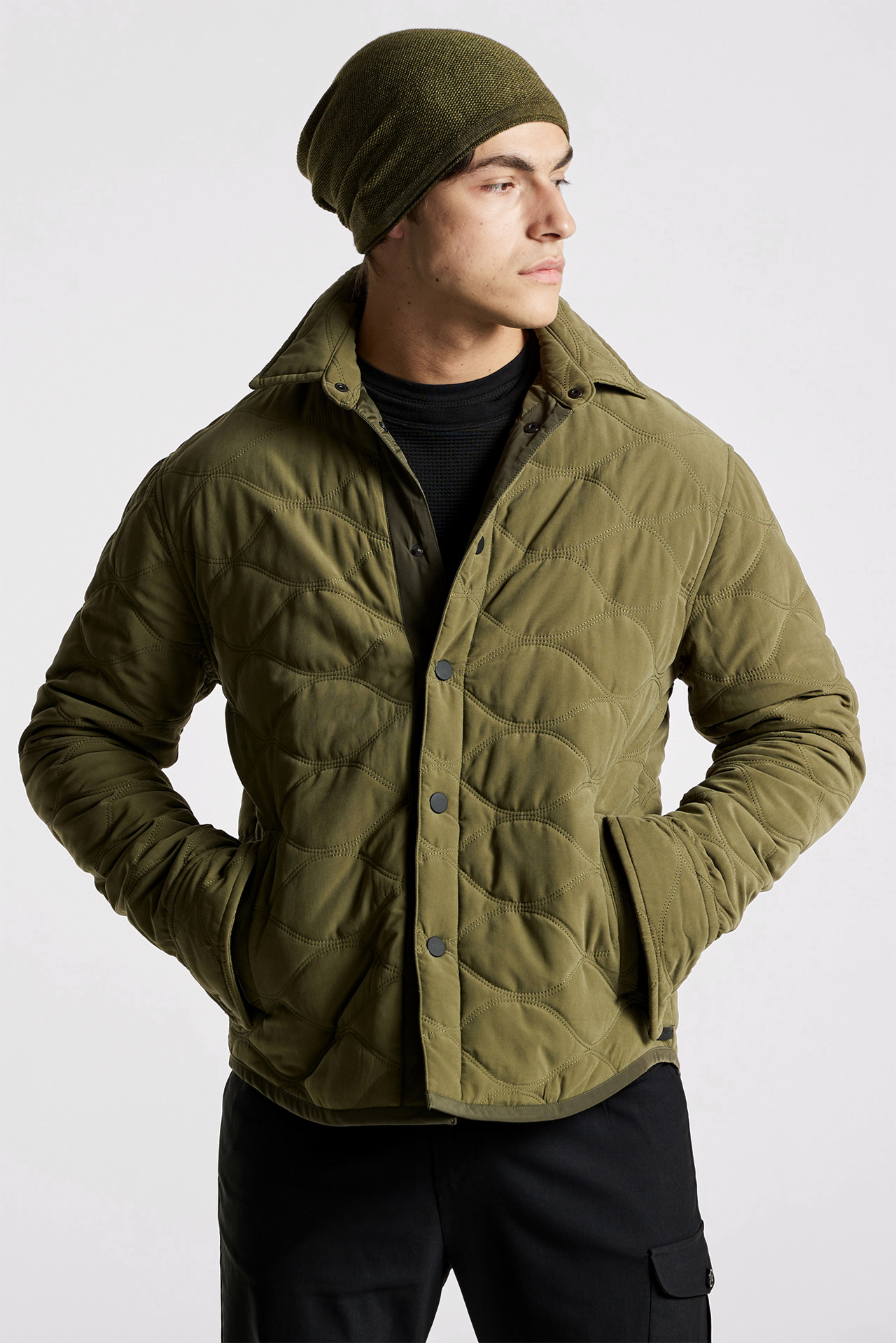 Quilted Overshirt