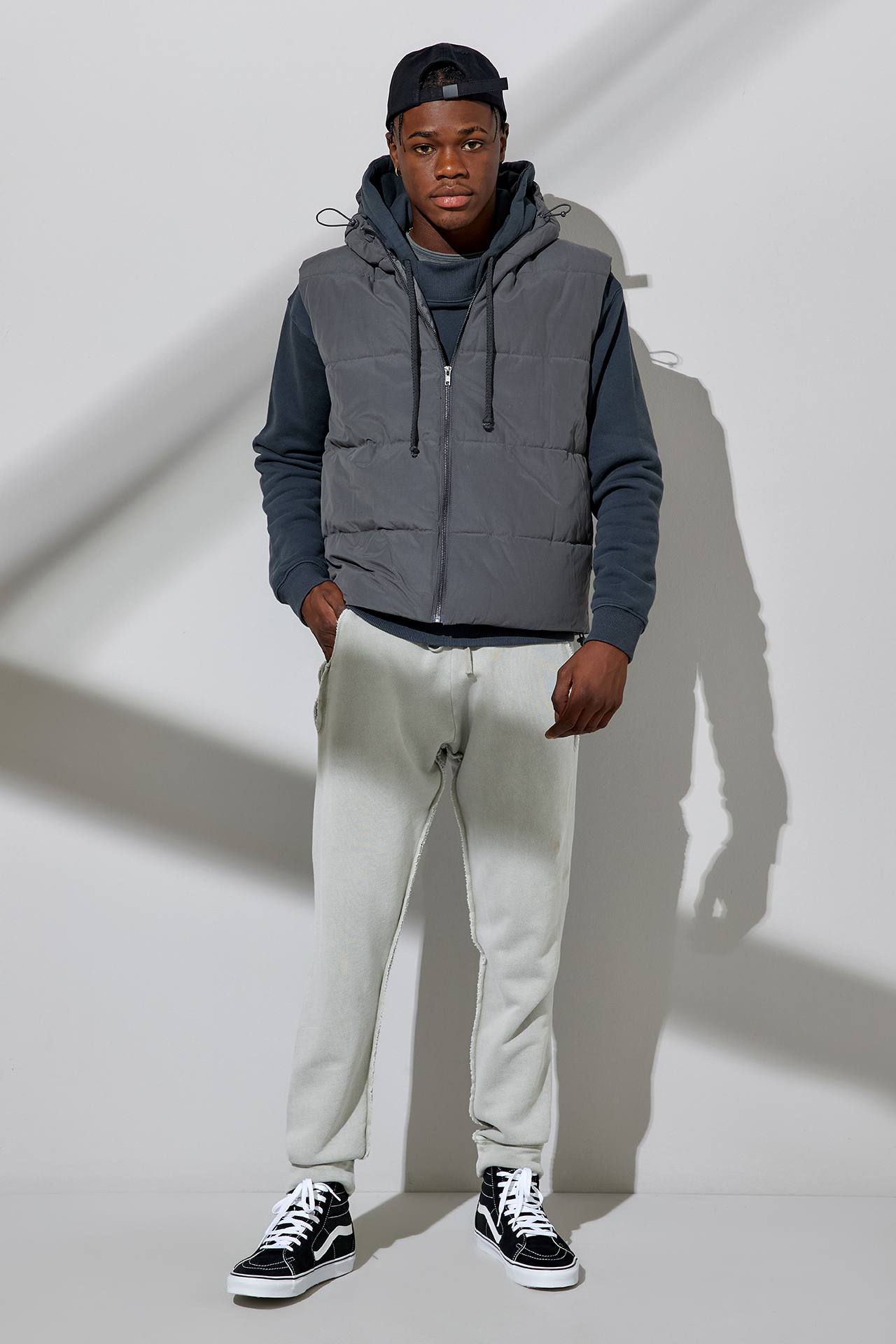 Puffer Boxy Vest Jacket