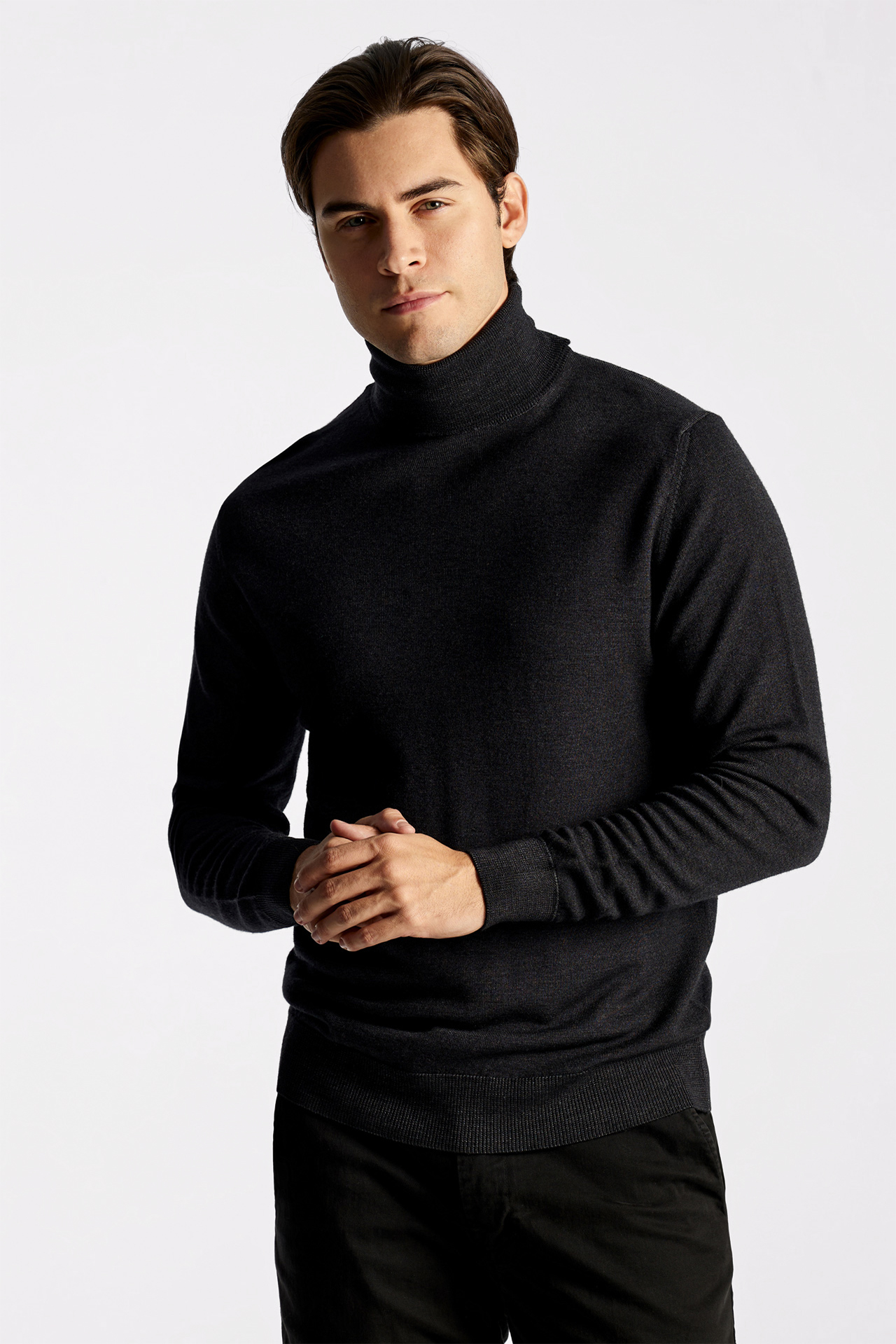 High deals neck knitwear