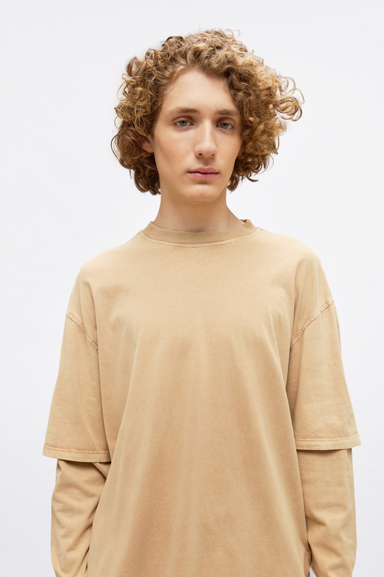 long sleeve double layer t-shirt