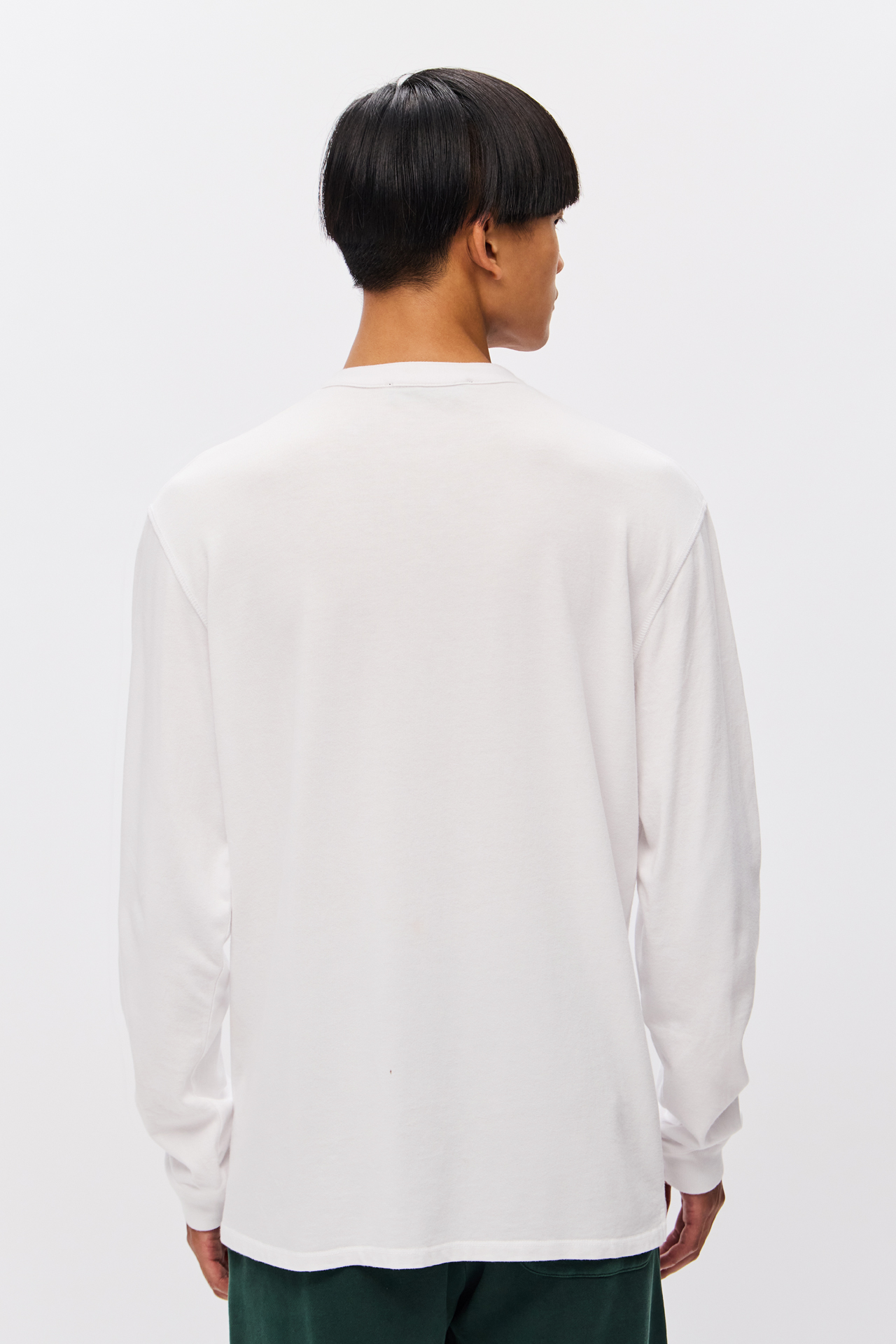 LONGSLEEVE WITH BUTTON PLACKET