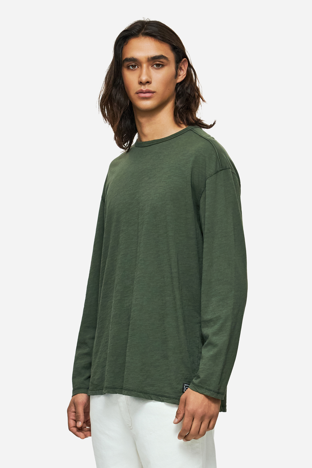 OVERSIZED LONGSLEEVE WITH RAW EDGES