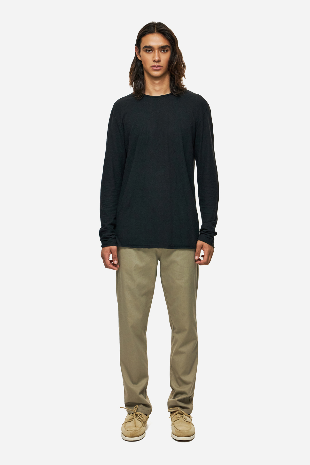 LINEN BLEND LONGSLEEVE