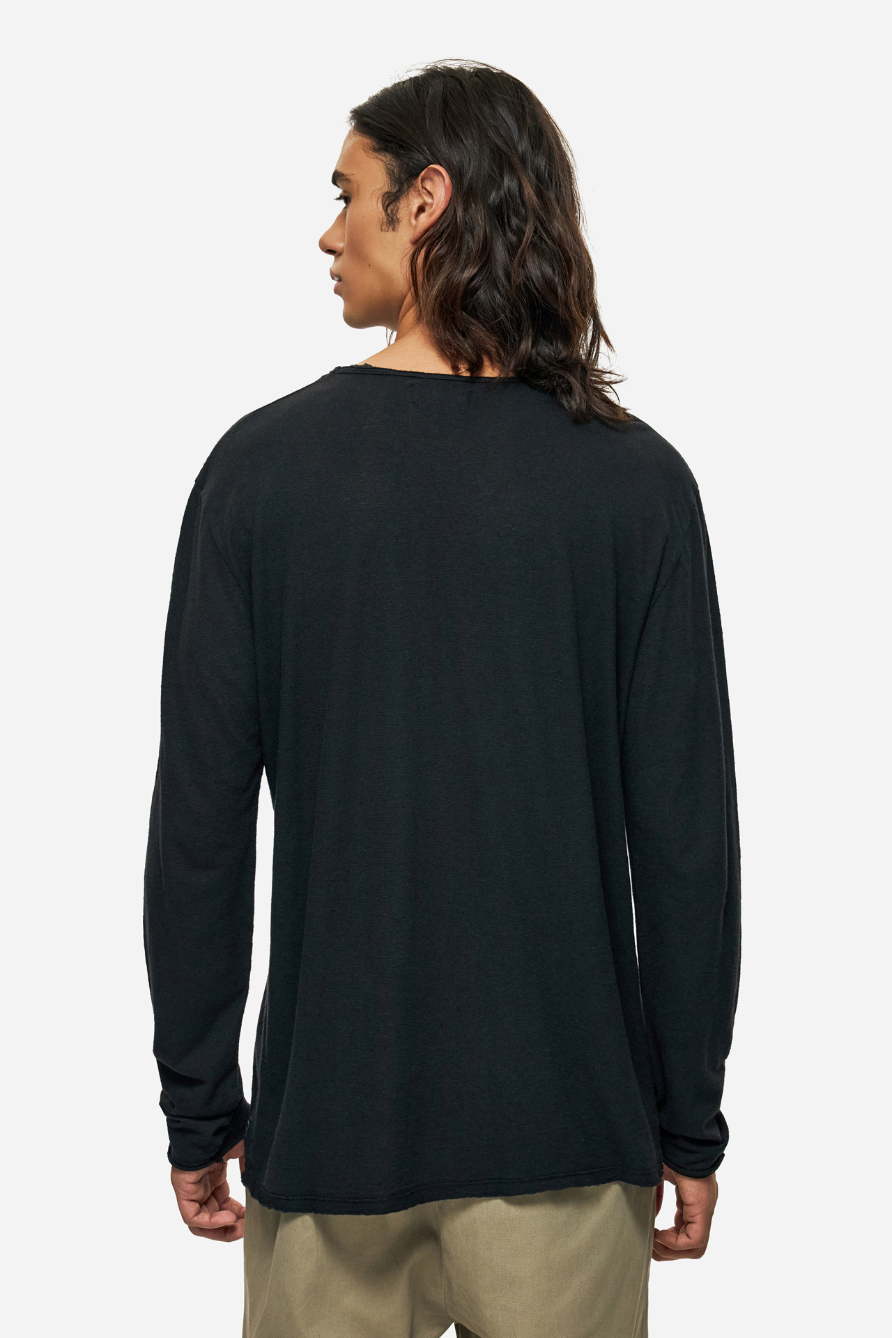 LINEN BLEND LONGSLEEVE