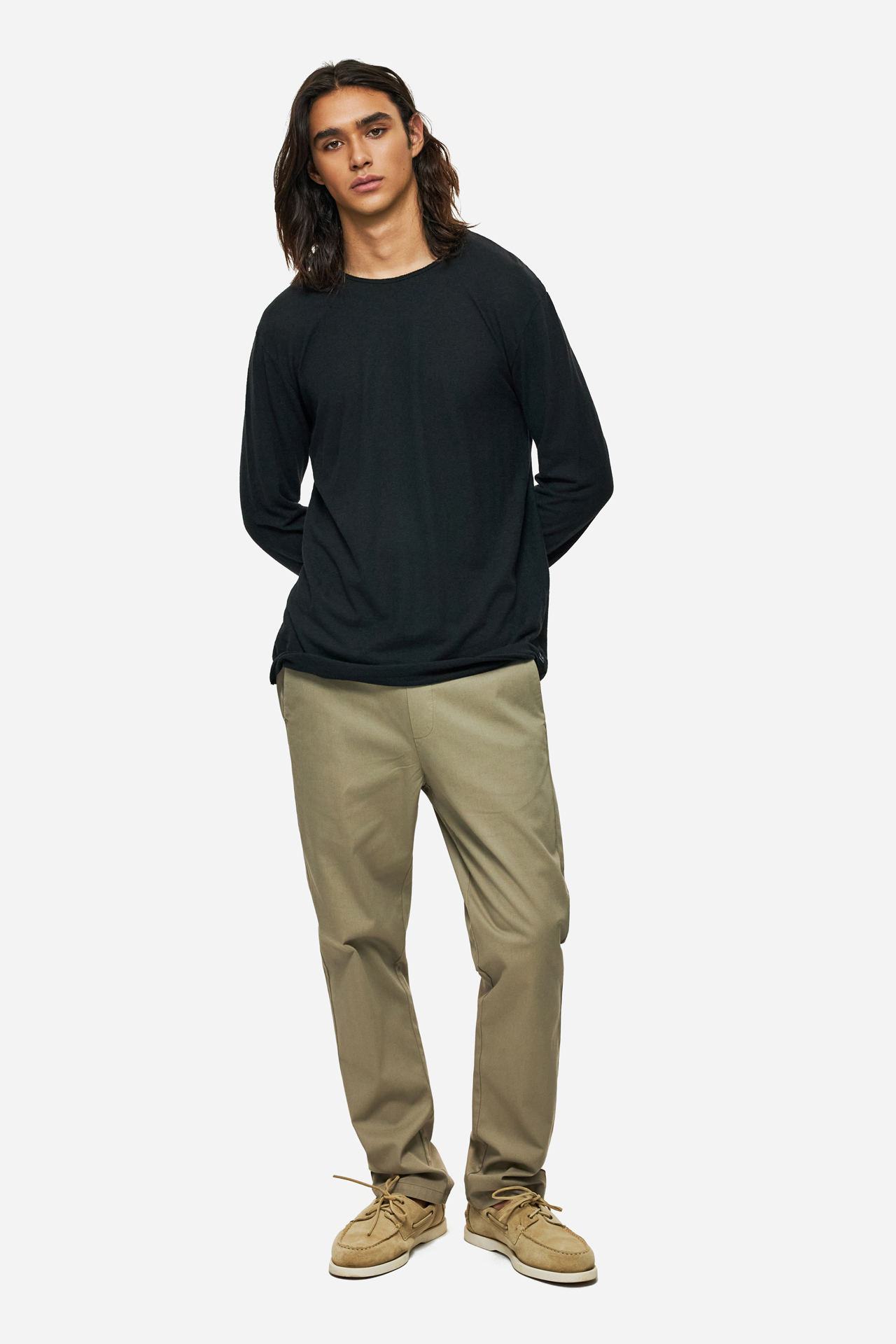 LINEN BLEND LONGSLEEVE