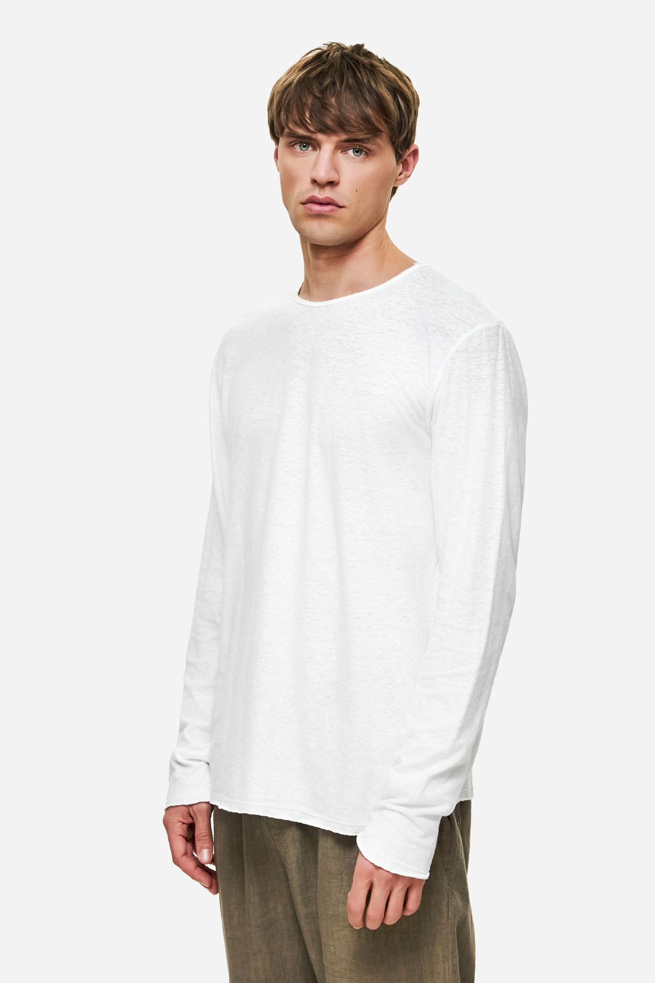 LINEN BLEND LONGSLEEVE