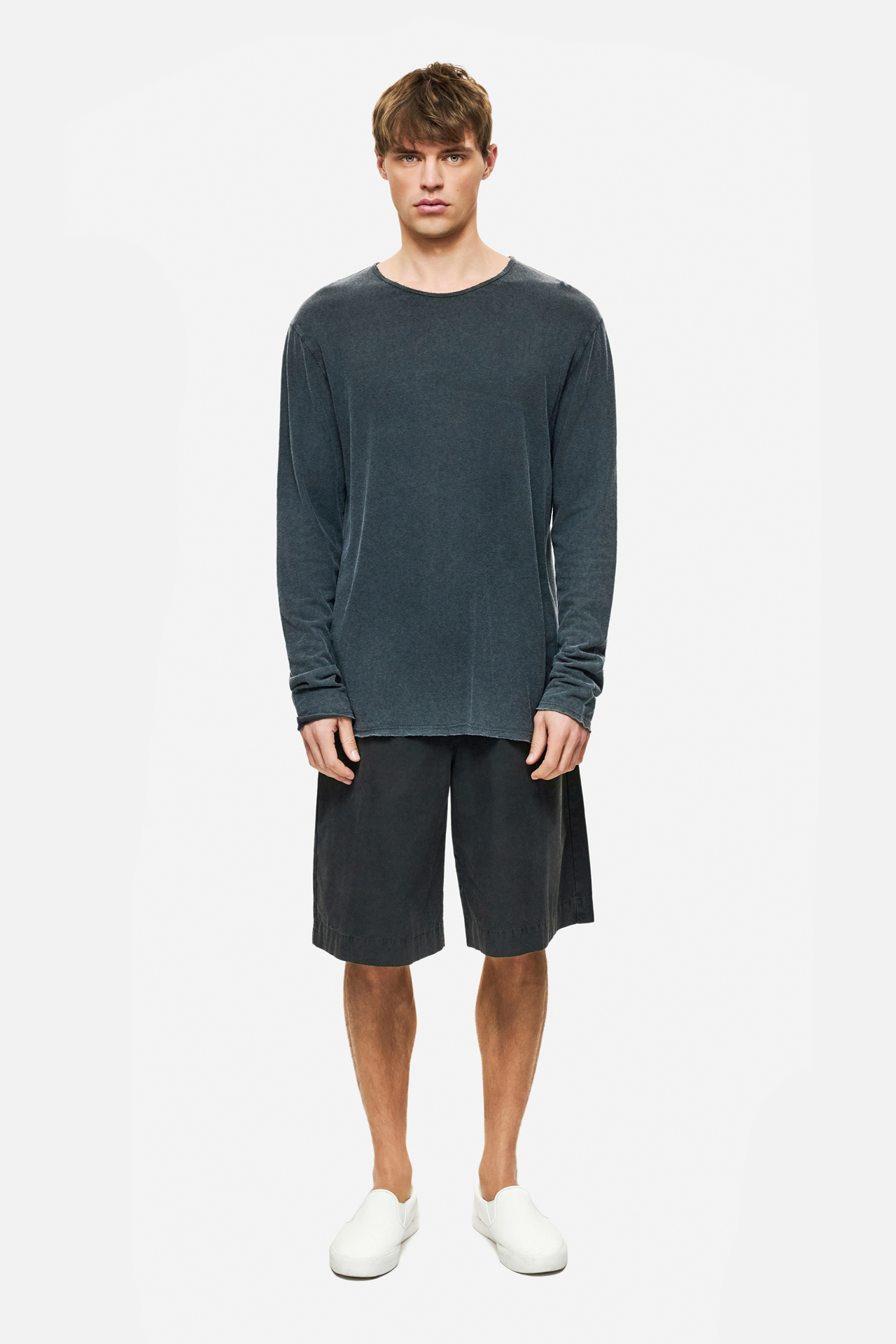 LINEN BLEND LONGSLEEVE