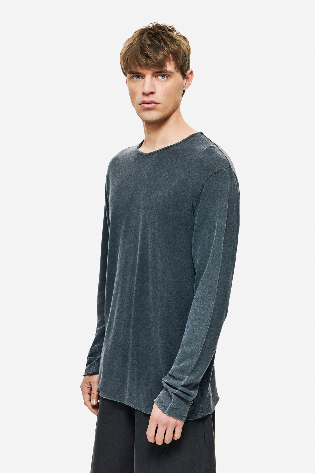 LINEN BLEND LONGSLEEVE