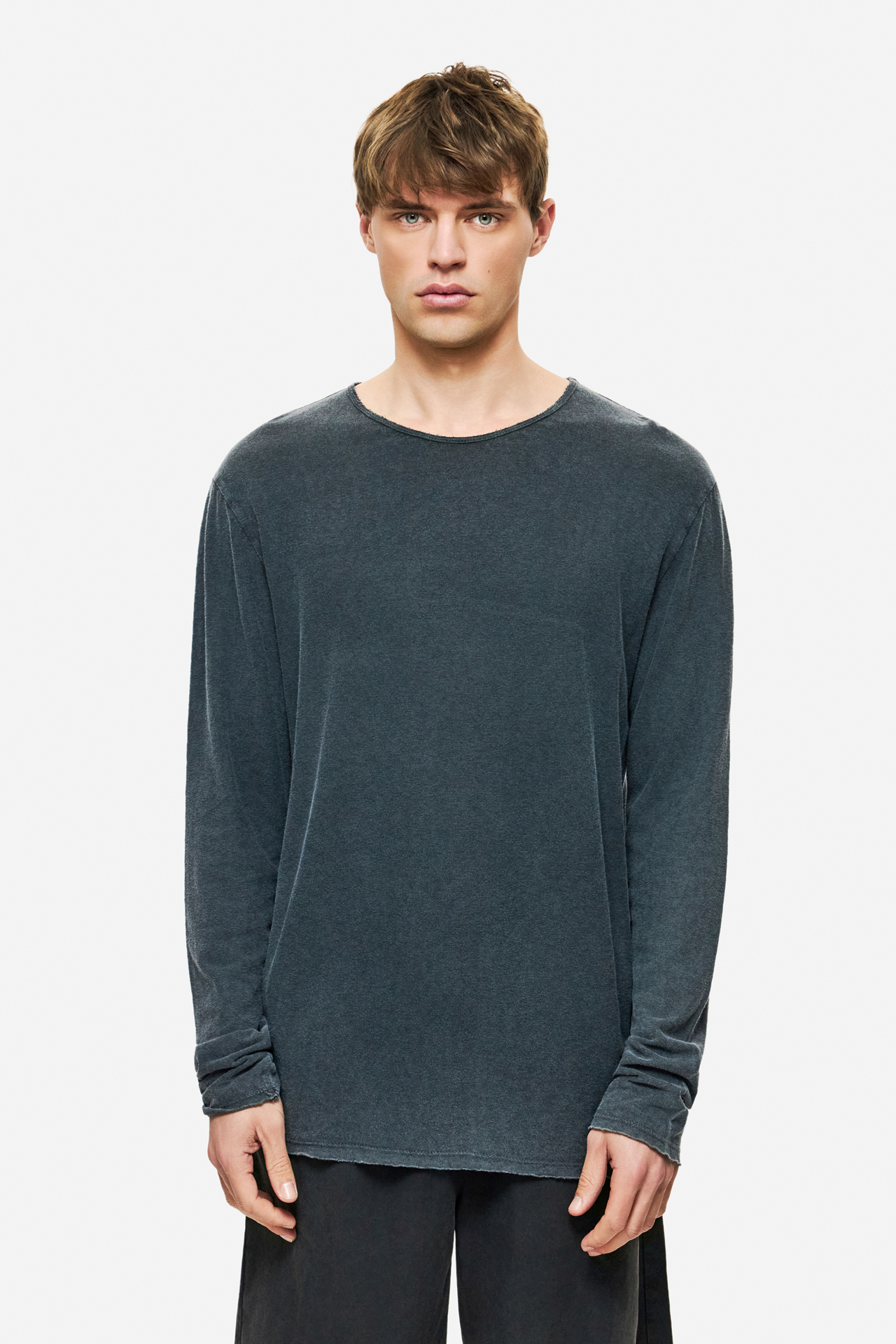 LINEN BLEND LONGSLEEVE